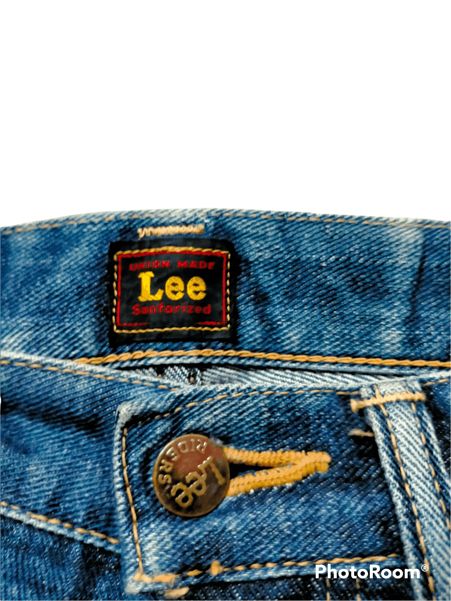 Japanese Brand Lee Riders Distressed jeans selvedge Size US 30 / EU 46 - 6 Thumbnail