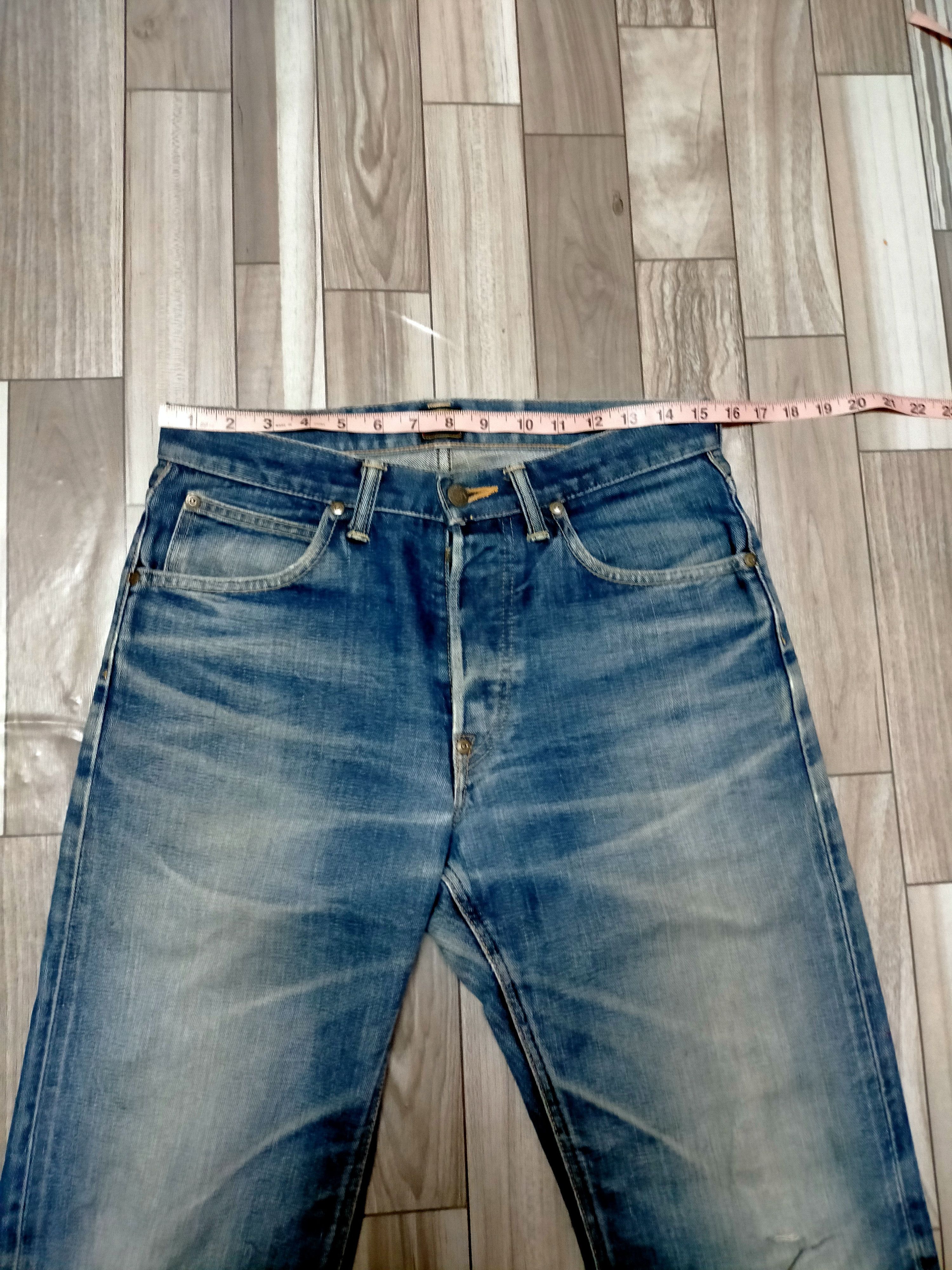 Japanese Brand Lee Riders Distressed jeans selvedge Size US 30 / EU 46 - 12 Thumbnail