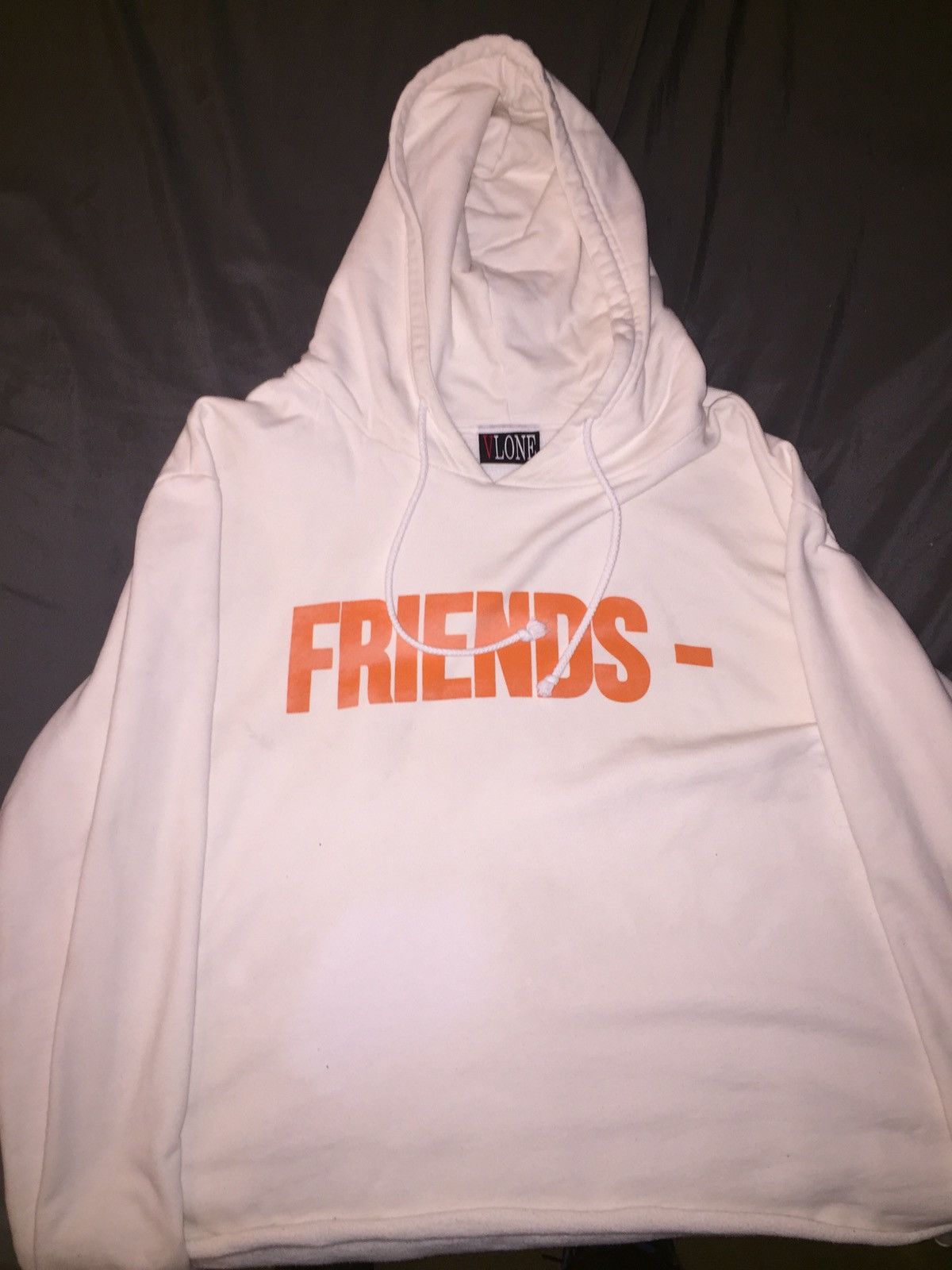 Vlone friends hoodie white sale