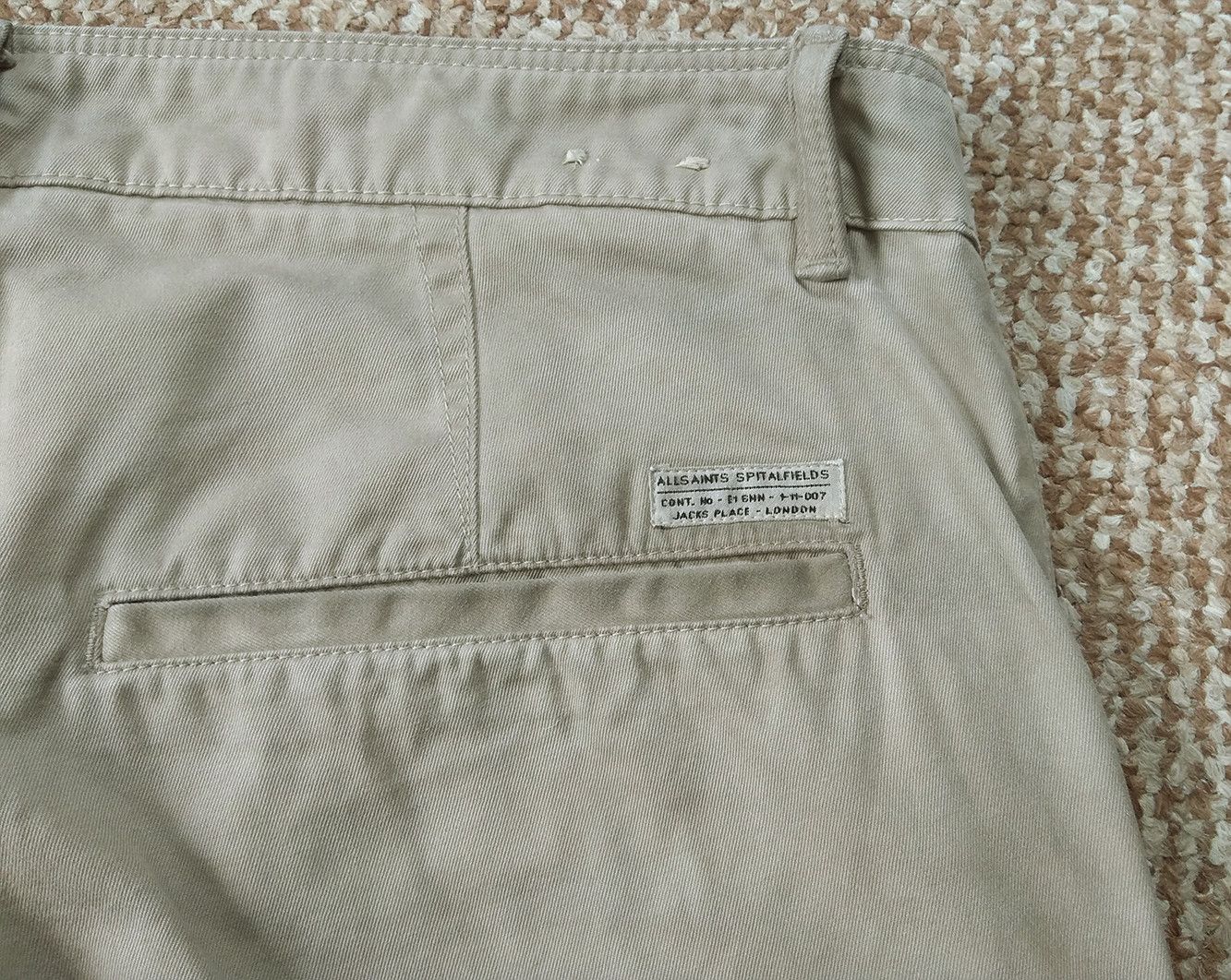 Allsaints All Saints pseudo chino pants trousers Size US 32 / EU 48 - 4 Thumbnail