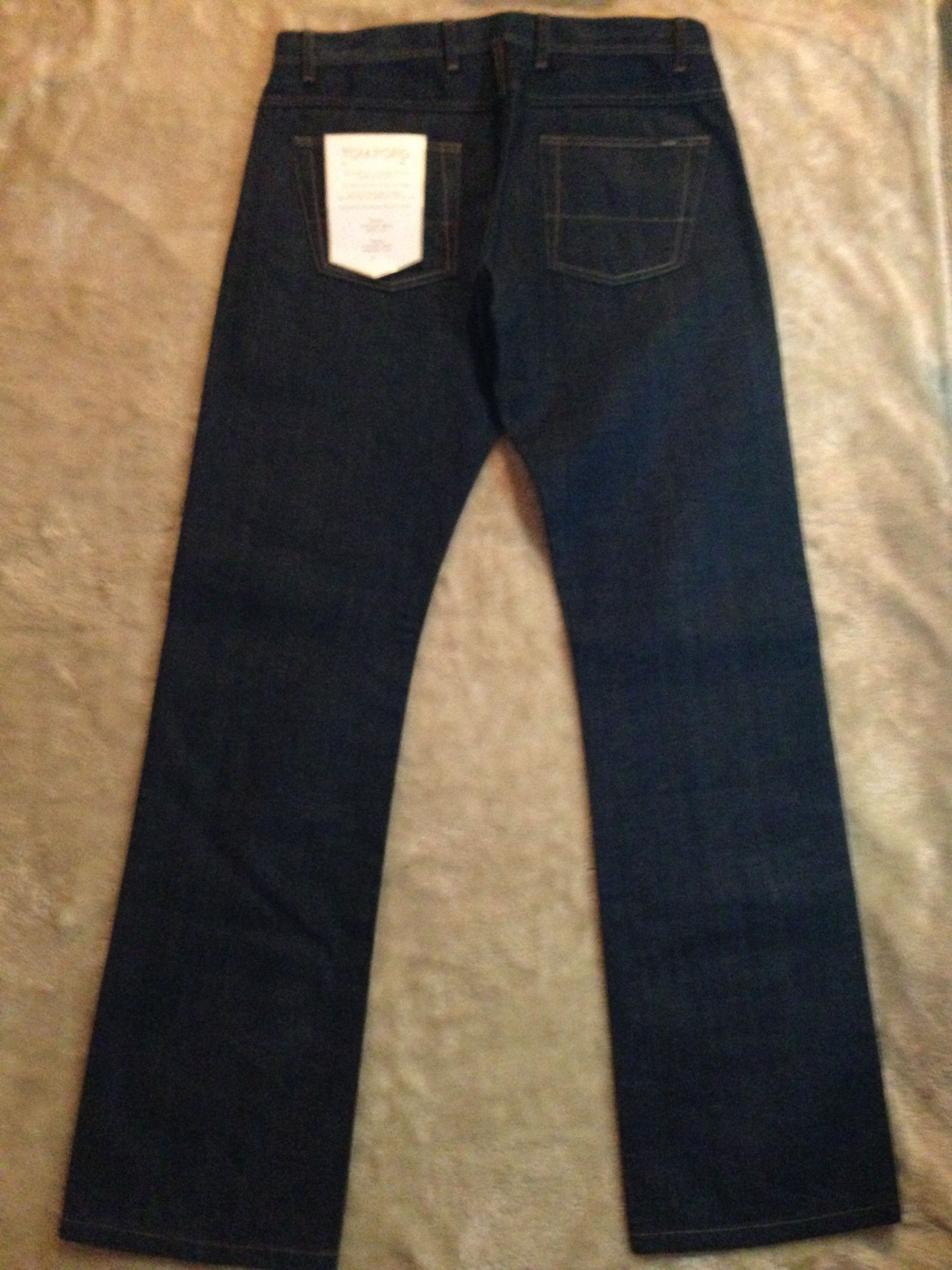 Tom Ford NEW TF001 Jeans 13Oz Selvedge-Edged 18K Gold Button | Grailed