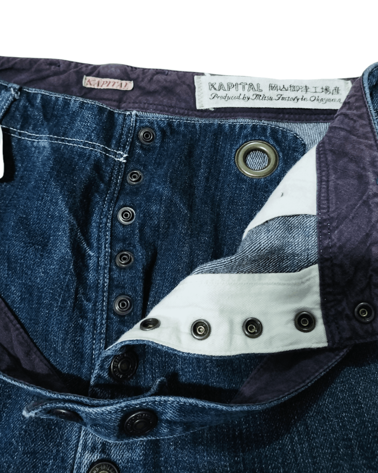 Kapital Vintage Kapital Misu Factory Railway Engineer fashion Hype Size US 31 - 4 Thumbnail