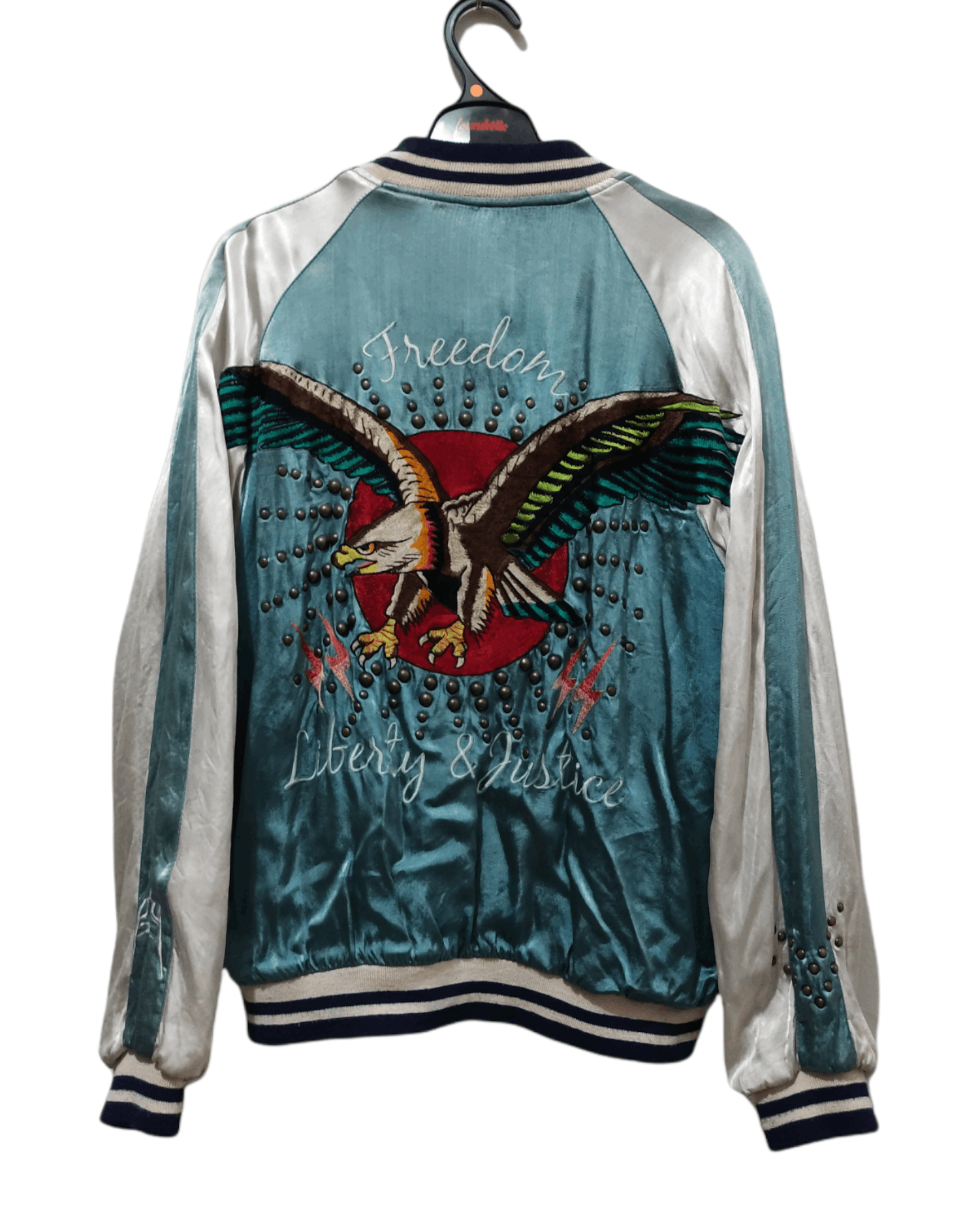 Other Sukajan Jaket Reversible Eeagle Freedom Liberty & Justice Size US M / EU 48-50 / 2 - 1 Thumbnail