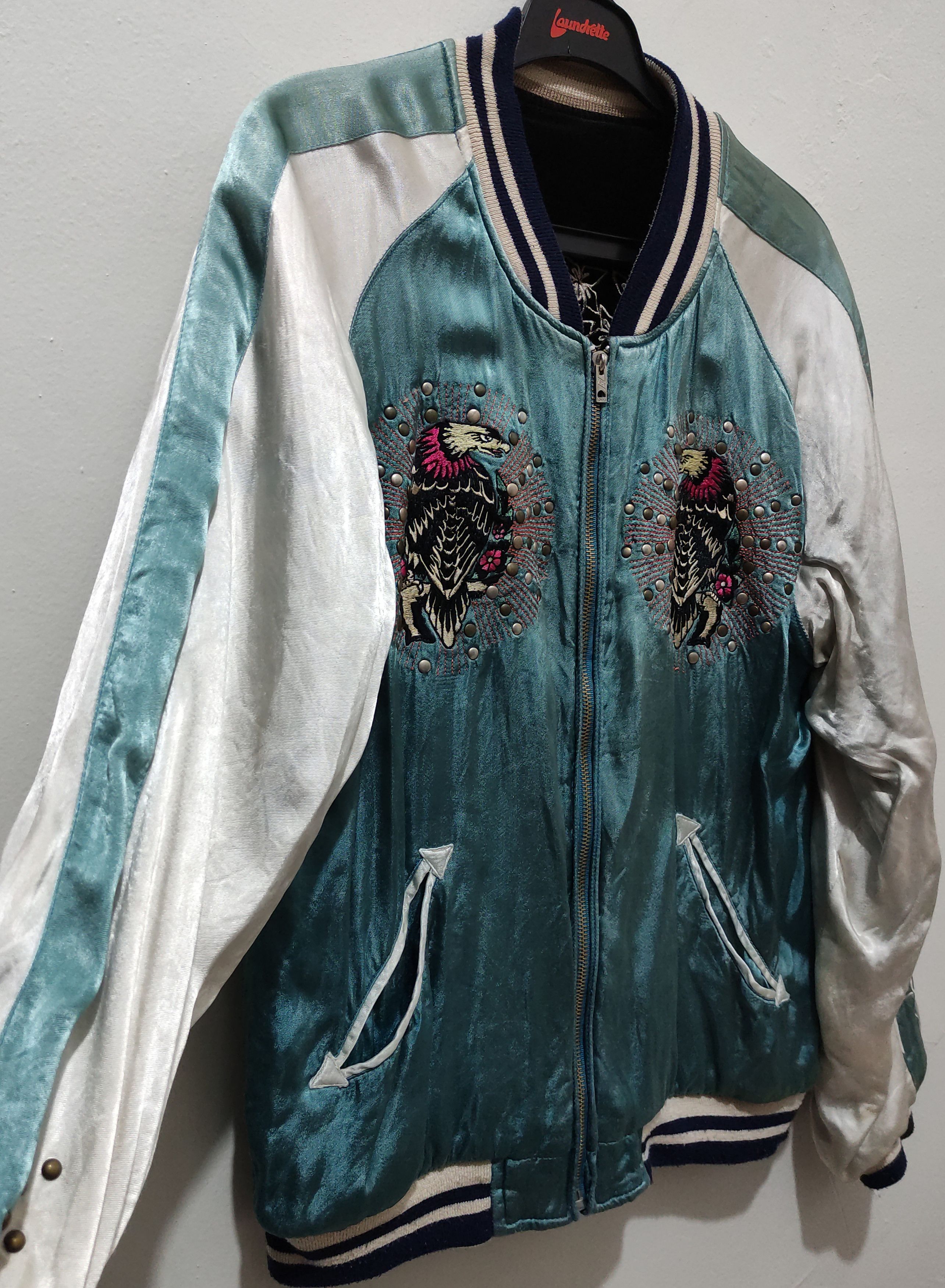 Other Sukajan Jaket Reversible Eeagle Freedom Liberty & Justice Size US M / EU 48-50 / 2 - 3 Thumbnail