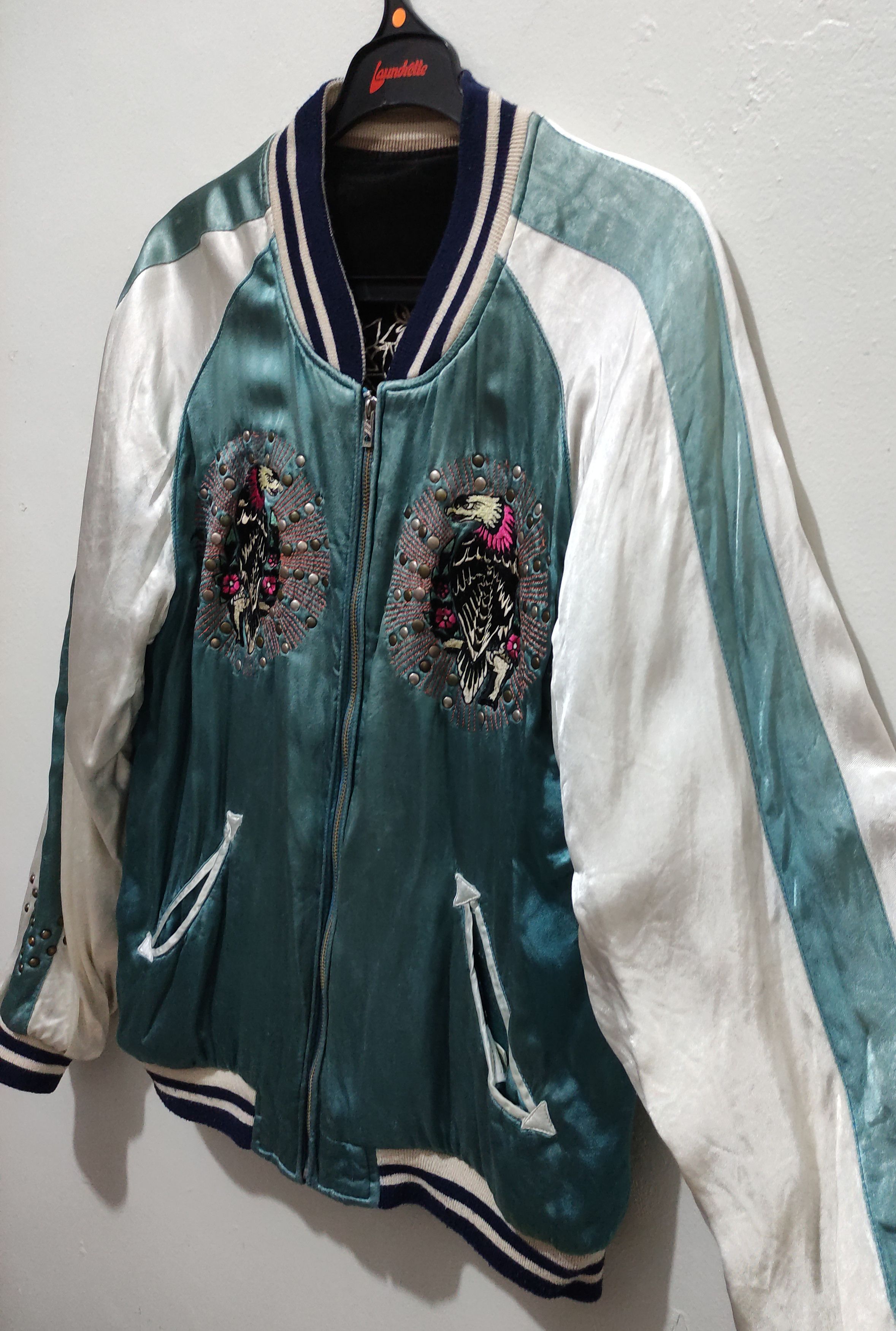 Other Sukajan Jaket Reversible Eeagle Freedom Liberty & Justice Size US M / EU 48-50 / 2 - 4 Thumbnail