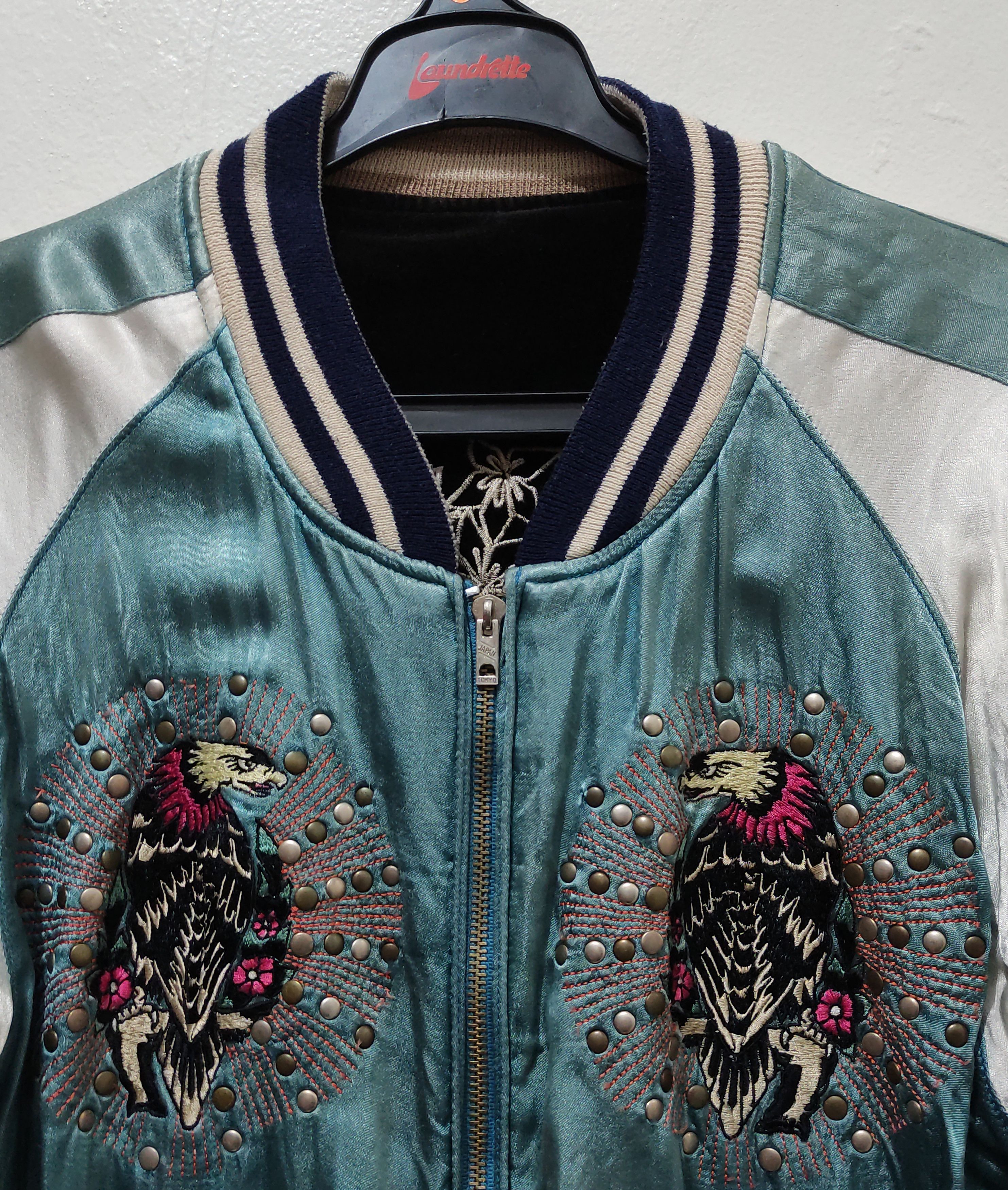 Other Sukajan Jaket Reversible Eeagle Freedom Liberty & Justice Size US M / EU 48-50 / 2 - 6 Thumbnail