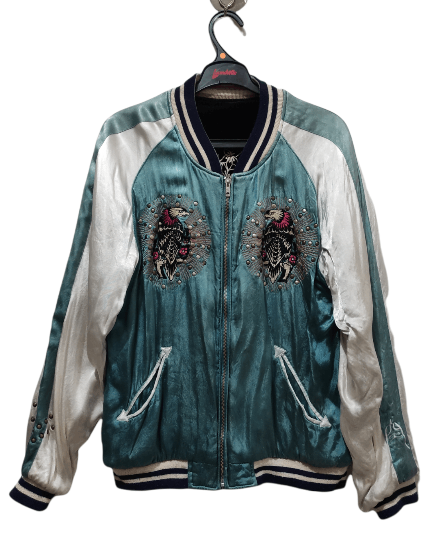 Other Sukajan Jaket Reversible Eeagle Freedom Liberty & Justice Size US M / EU 48-50 / 2 - 2 Thumbnail