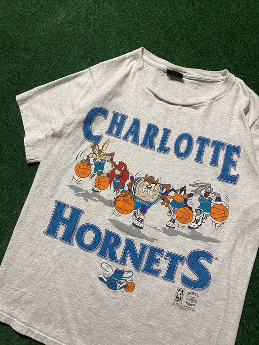 Vintage Vintage Charlotte Hornets Looney Tunes 1994 Rare Tee Shirt ...