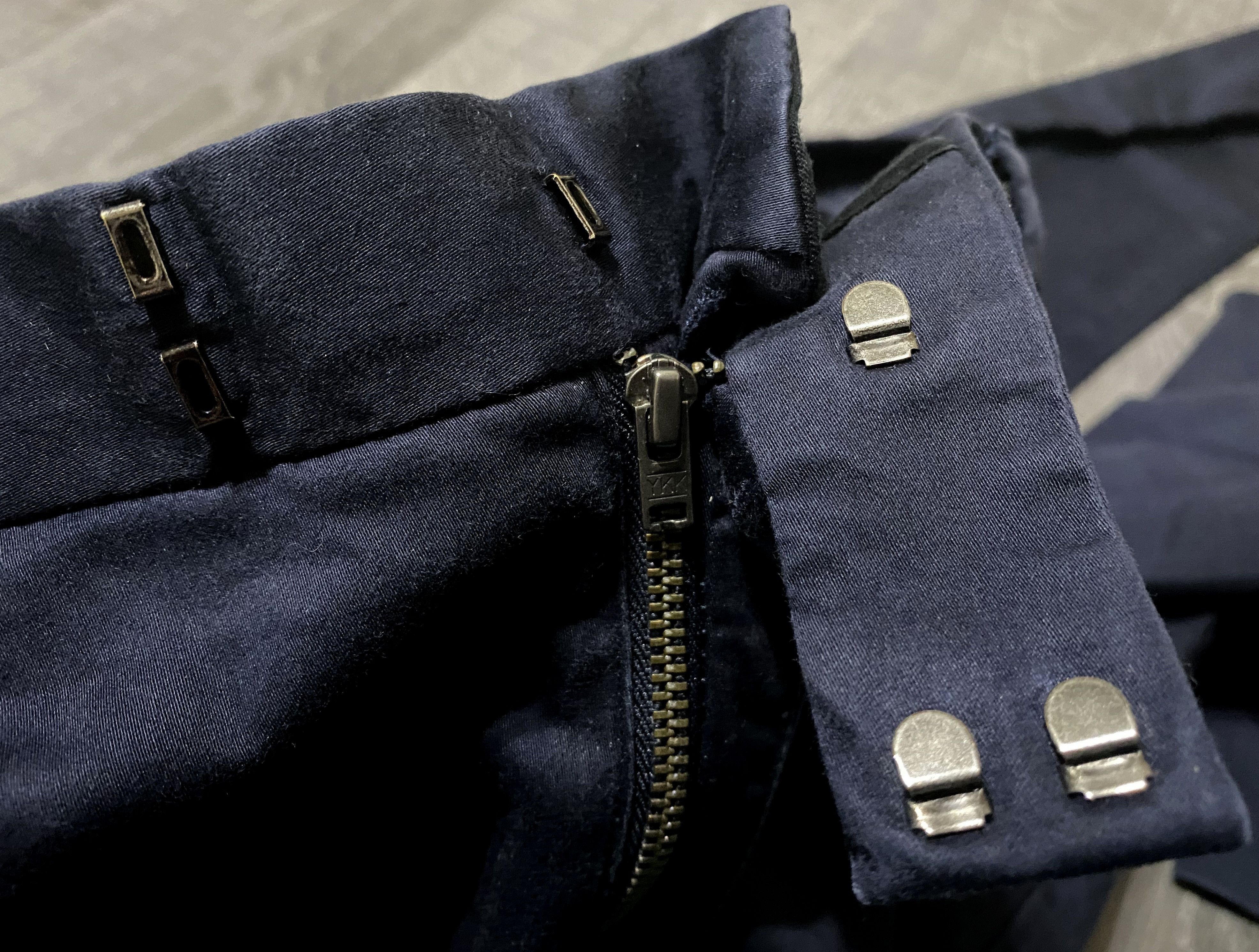 Acne Studios Acne Studios Max Satin SS14 Dyed Navy Chino Pants Trousers Size US 30 / EU 46 - 14 Thumbnail
