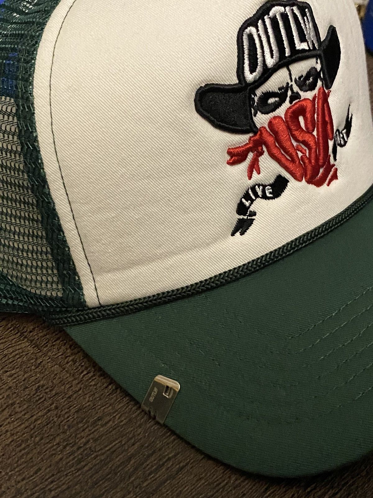 Other The Trucker OUTLW USA - Green / White Size ONE SIZE - 3 Thumbnail