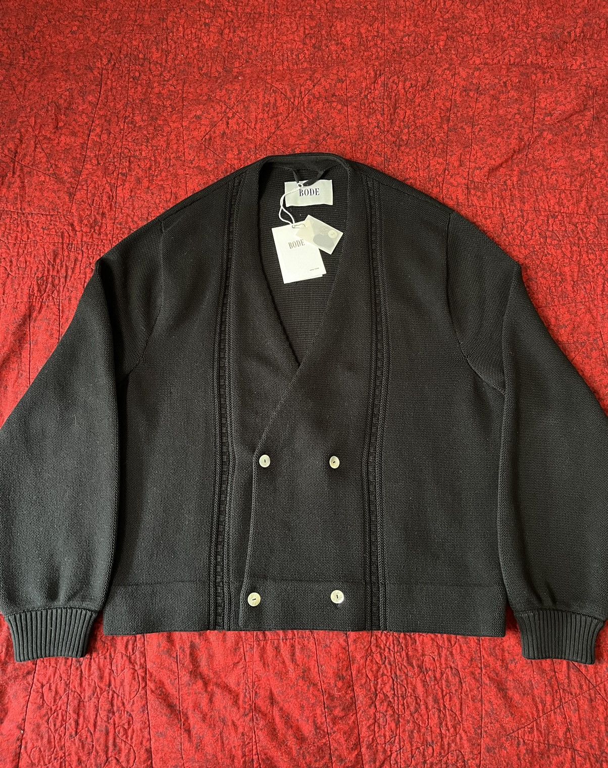 Bode Double Breasted Cardigan | Grailed