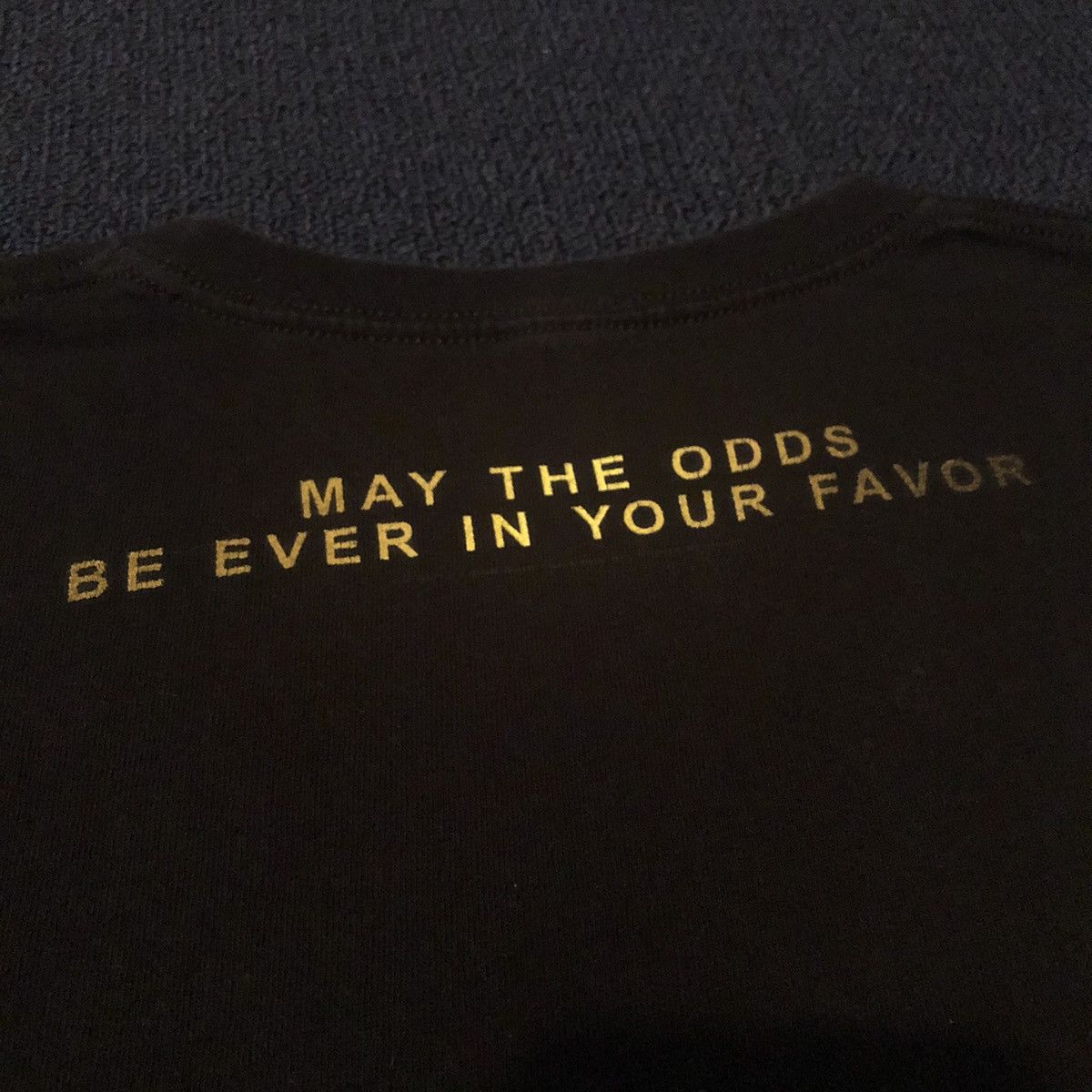 Vintage Vintage The Hunger Games May The Odds Be In Your Favor Tee Size US M / EU 48-50 / 2 - 6 Thumbnail