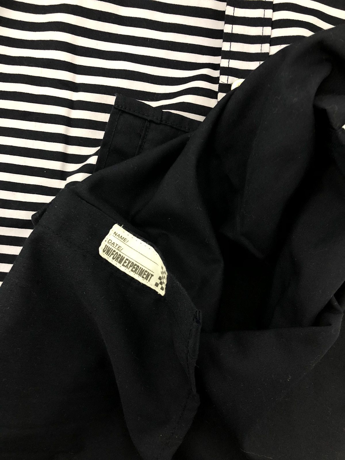 Fragment Design Striped L/S Button Up Shirt Size US XL / EU 56 / 4 - 10 Thumbnail