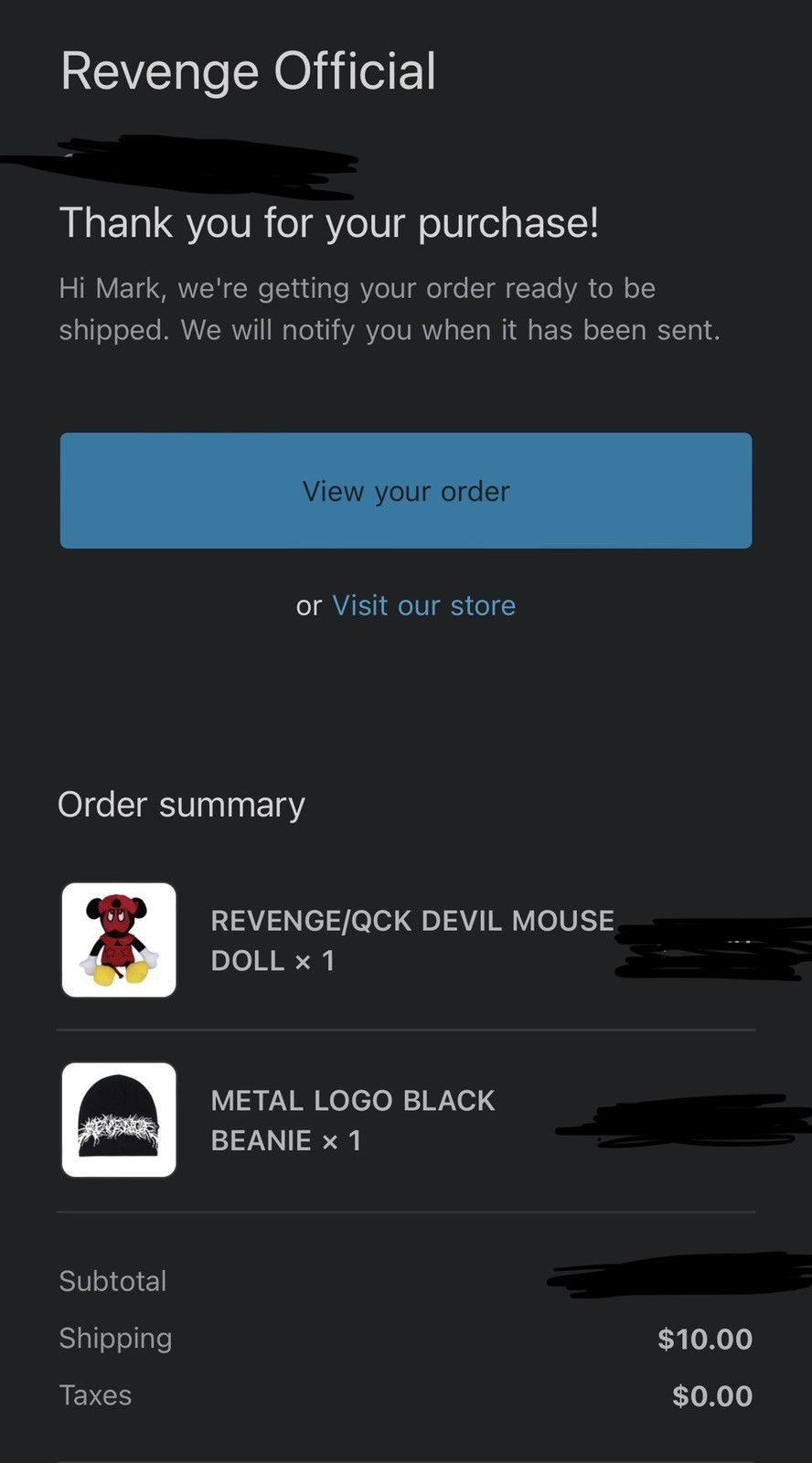 Revenge REVENGE/QCK DEVIL MOUSE DOLL | Grailed