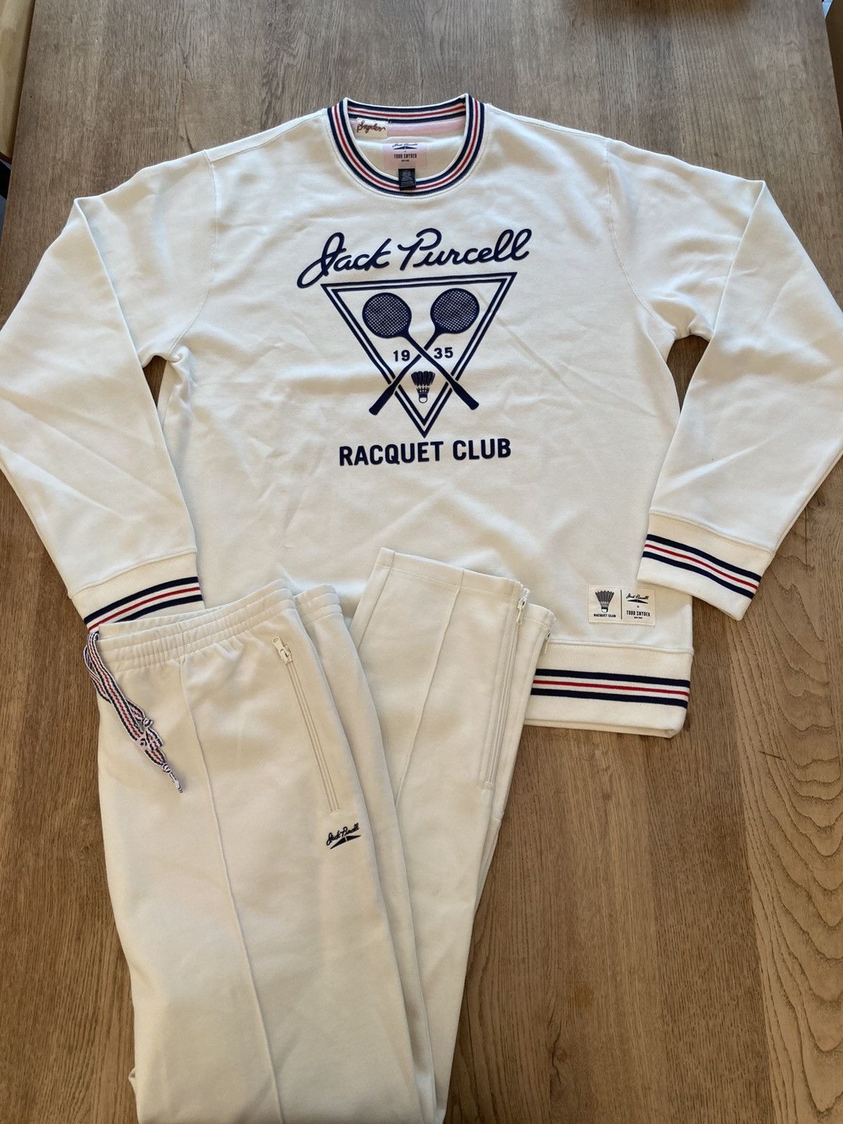 Converse x Jack Purcell x Todd Snyder racquet tracksuit