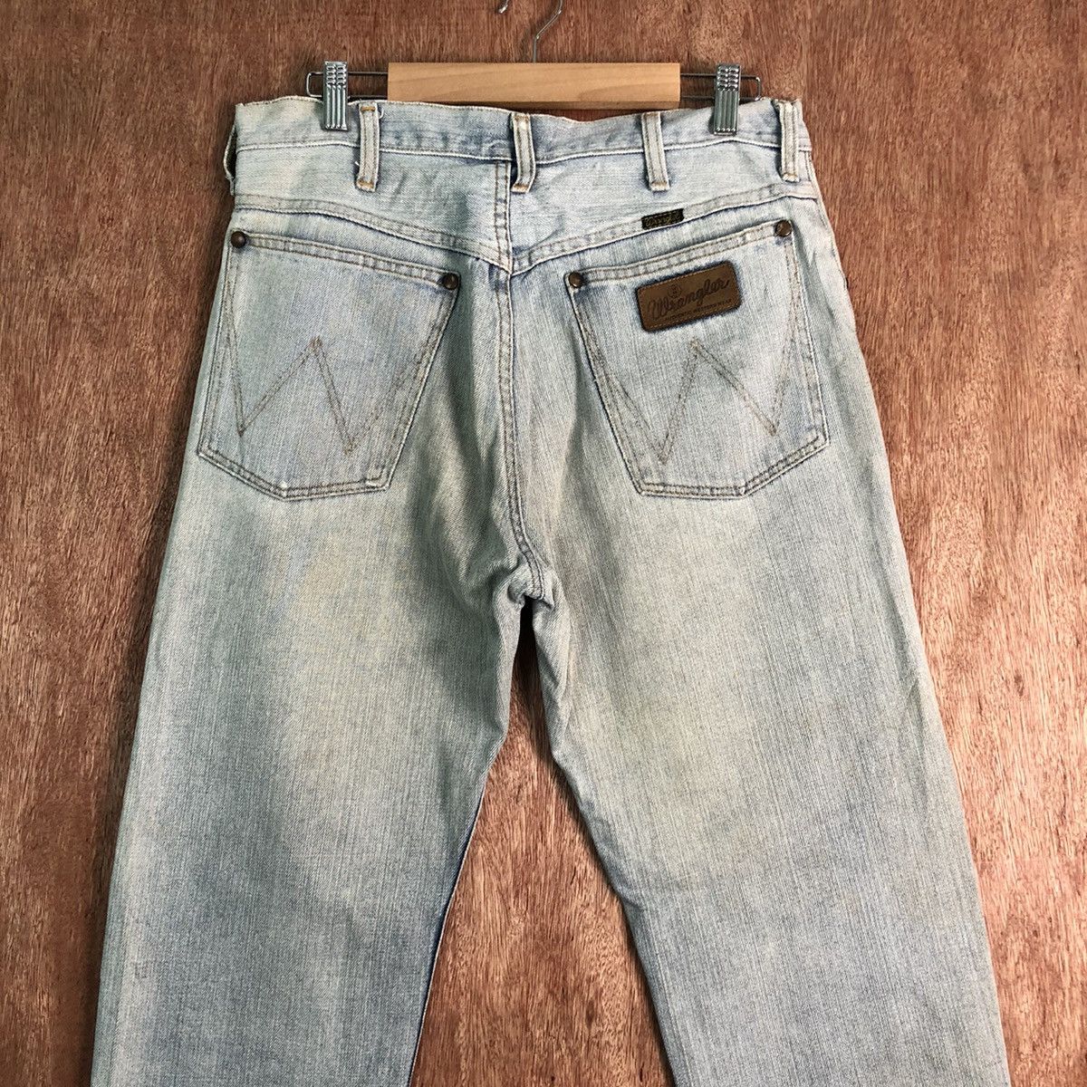 Vintage DLL Wrangler Vintage Light Blue Denim Pants #c263 Size US 30 / EU 46 - 9 Thumbnail