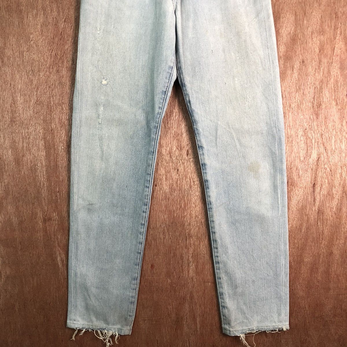 Vintage DLL Wrangler Vintage Light Blue Denim Pants #c263 Size US 30 / EU 46 - 3 Thumbnail