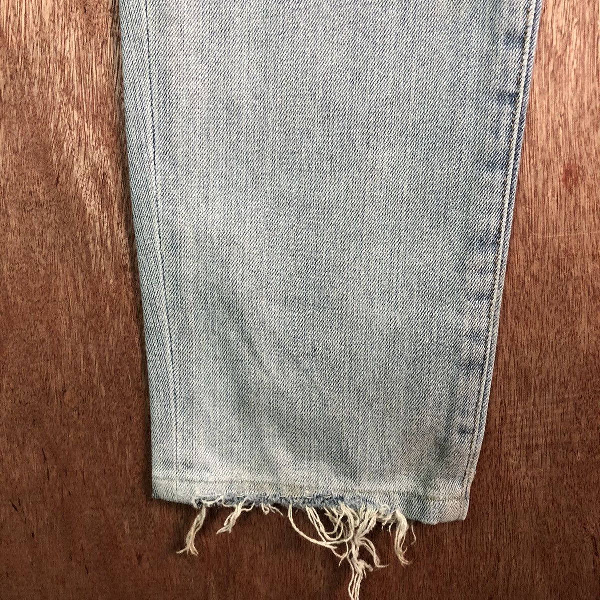 Vintage DLL Wrangler Vintage Light Blue Denim Pants #c263 Size US 30 / EU 46 - 4 Thumbnail
