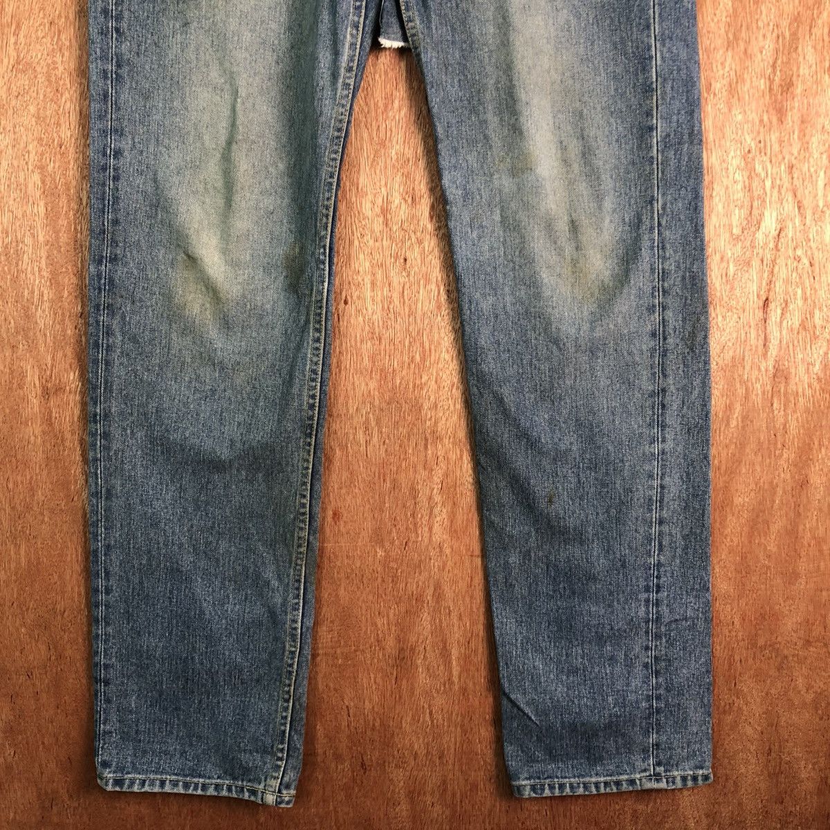 Tommy Hilfiger DLL Tommy Hilfiger Blue distressed Denim Jeans Pants #c249 Size US 34 / EU 50 - 3 Thumbnail