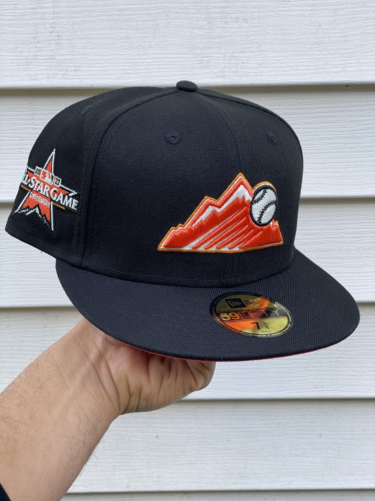 Hat Club × MLB × New Era New Era Hat Club Colorado Rockies 7 3/8 Glow My God 2021 ASG Size ONE SIZE - 1 Thumbnail
