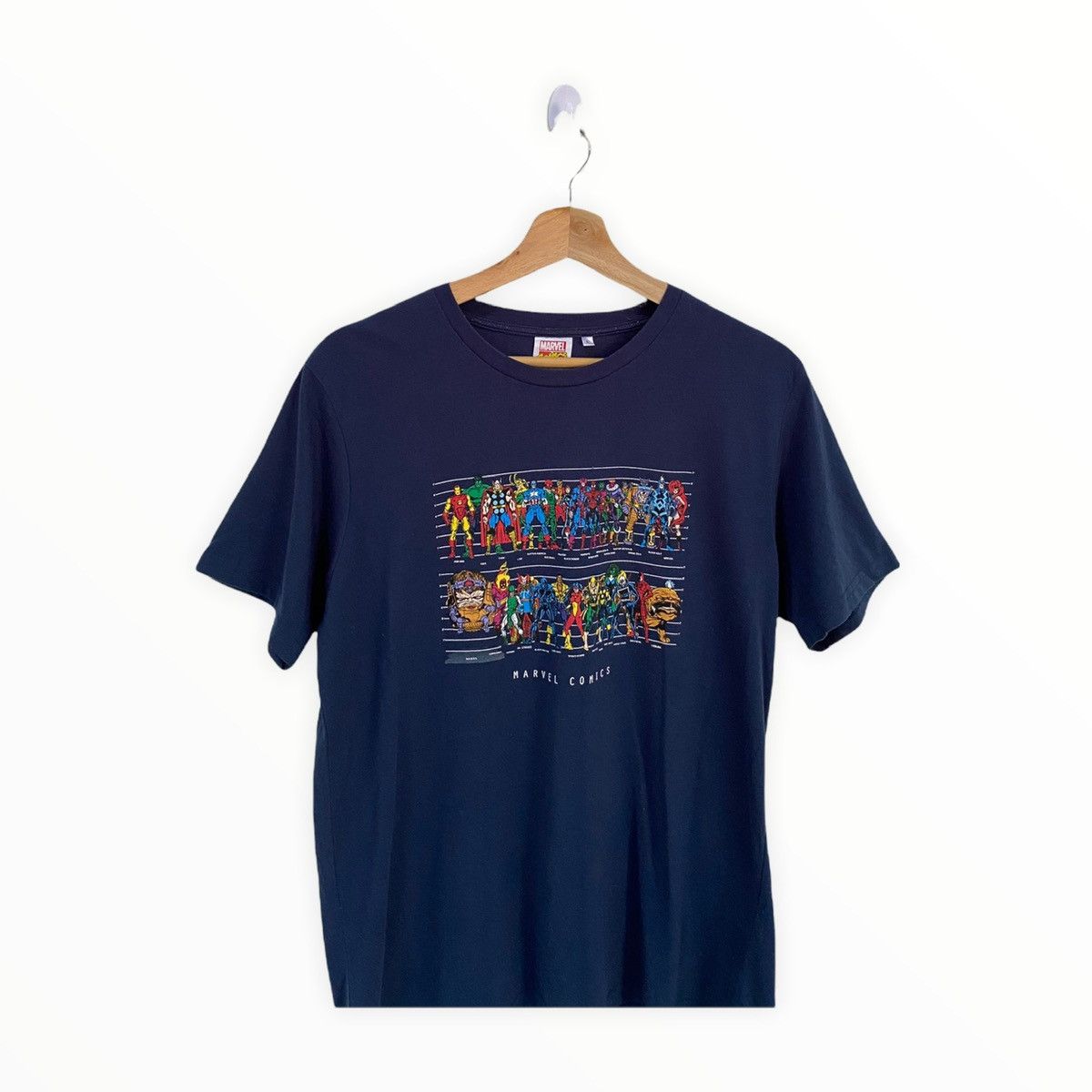 Marvel Comics × Vintage VERY RARE VINTAGE MARVEL COMICS ALL CHARACTERS PRINT T-SHIRT Size US S / EU 44-46 / 1 - 2 Thumbnail