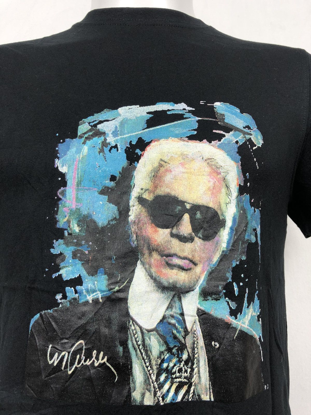 Karl Lagerfeld Karl Lagerfeld Celebrity Icons Designer Shirt Size US S / EU 44-46 / 1 - 2 Thumbnail