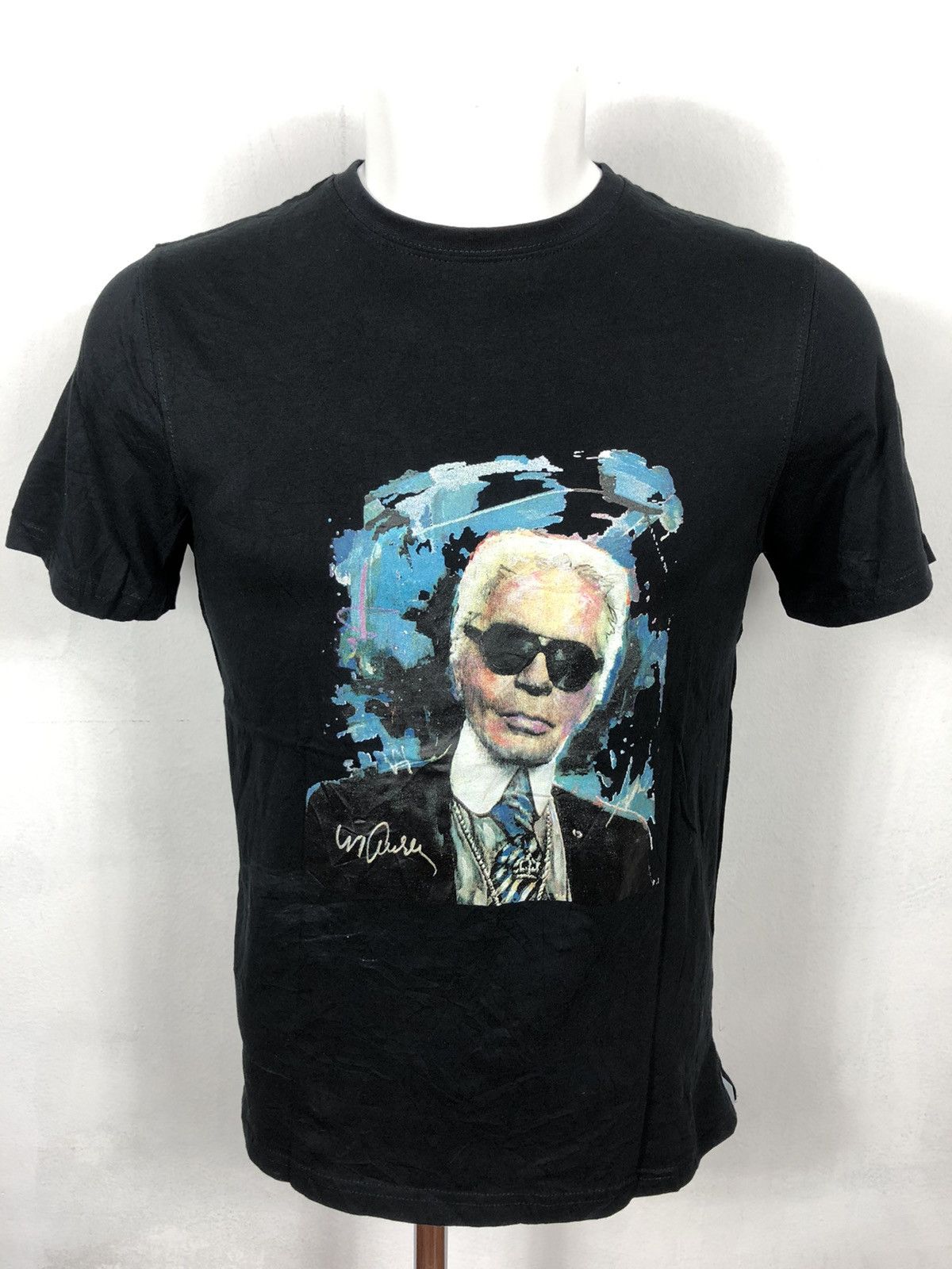 Karl Lagerfeld Karl Lagerfeld Celebrity Icons Designer Shirt Size US S / EU 44-46 / 1 - 1 Thumbnail