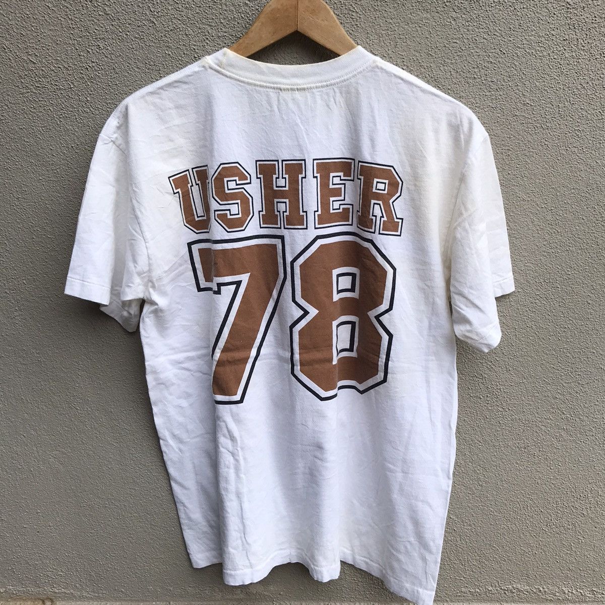 Rap Tees Vintage rare 90s USHER rap tee hiphop eminem dr dre Size US L / EU 52-54 / 3 - 3 Thumbnail