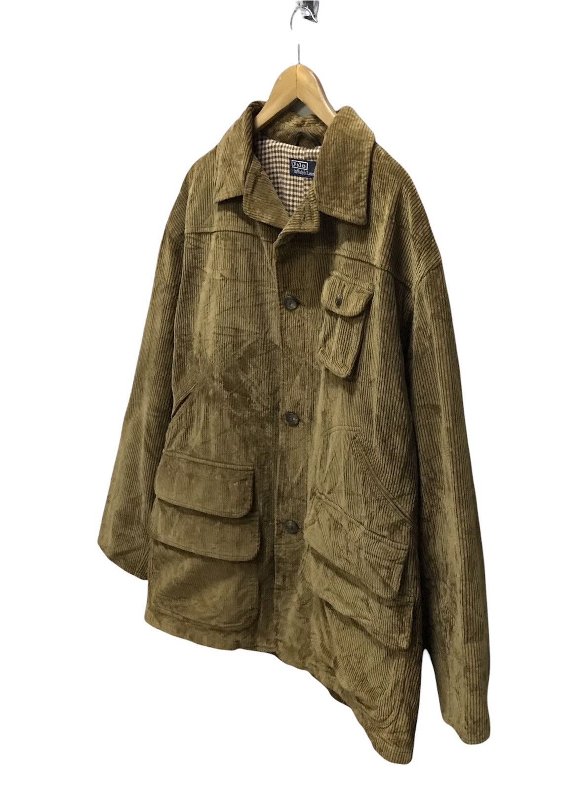 Vintage Vintage Polo Ralph Lauren hunting multi pocket jacket Size US L / EU 52-54 / 3 - 3 Thumbnail