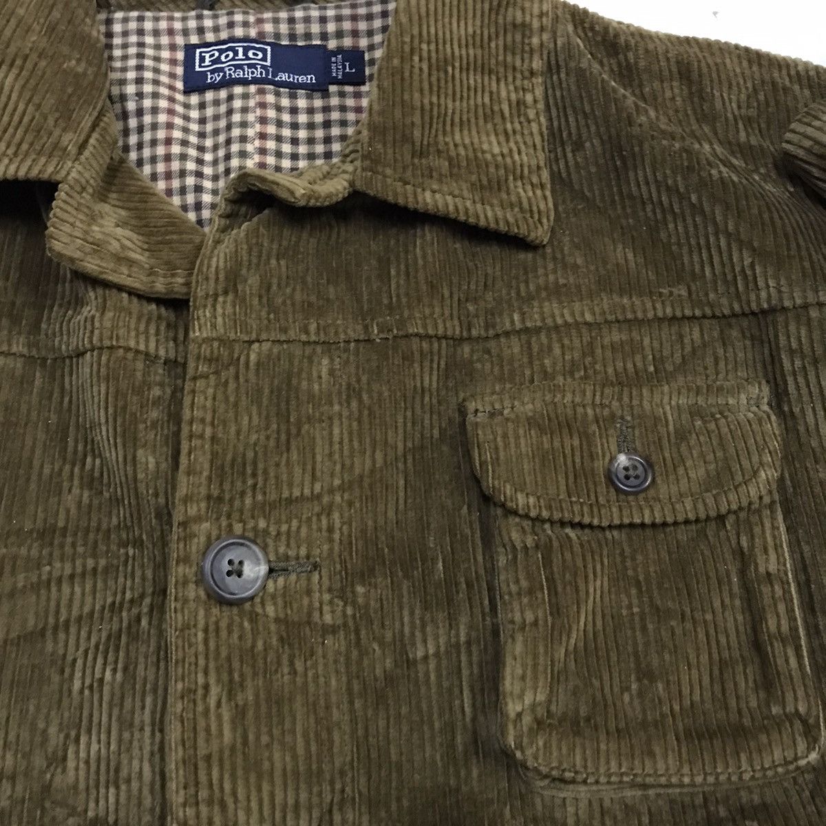 Vintage Vintage Polo Ralph Lauren hunting multi pocket jacket Size US L / EU 52-54 / 3 - 10 Thumbnail