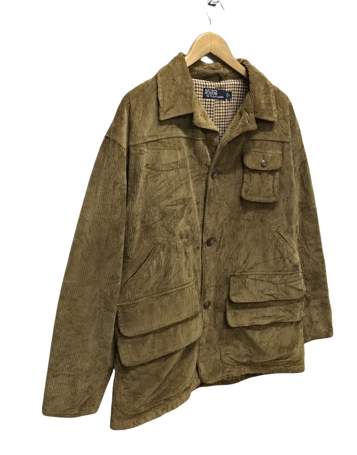 Vintage Vintage Polo Ralph Lauren hunting multi pocket jacket Size US L / EU 52-54 / 3 - 4 Thumbnail
