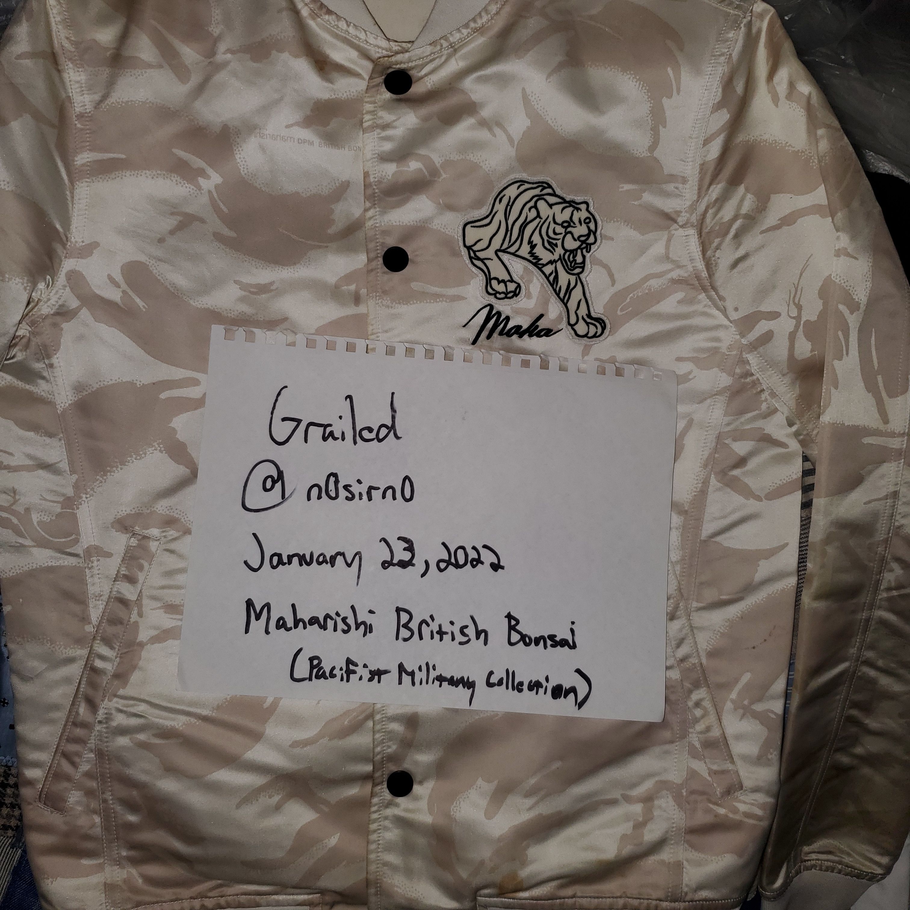 Maharishi Maharishi British Bonsai Bomber Jacket Size US M / EU 48-50 / 2 - 11 Thumbnail