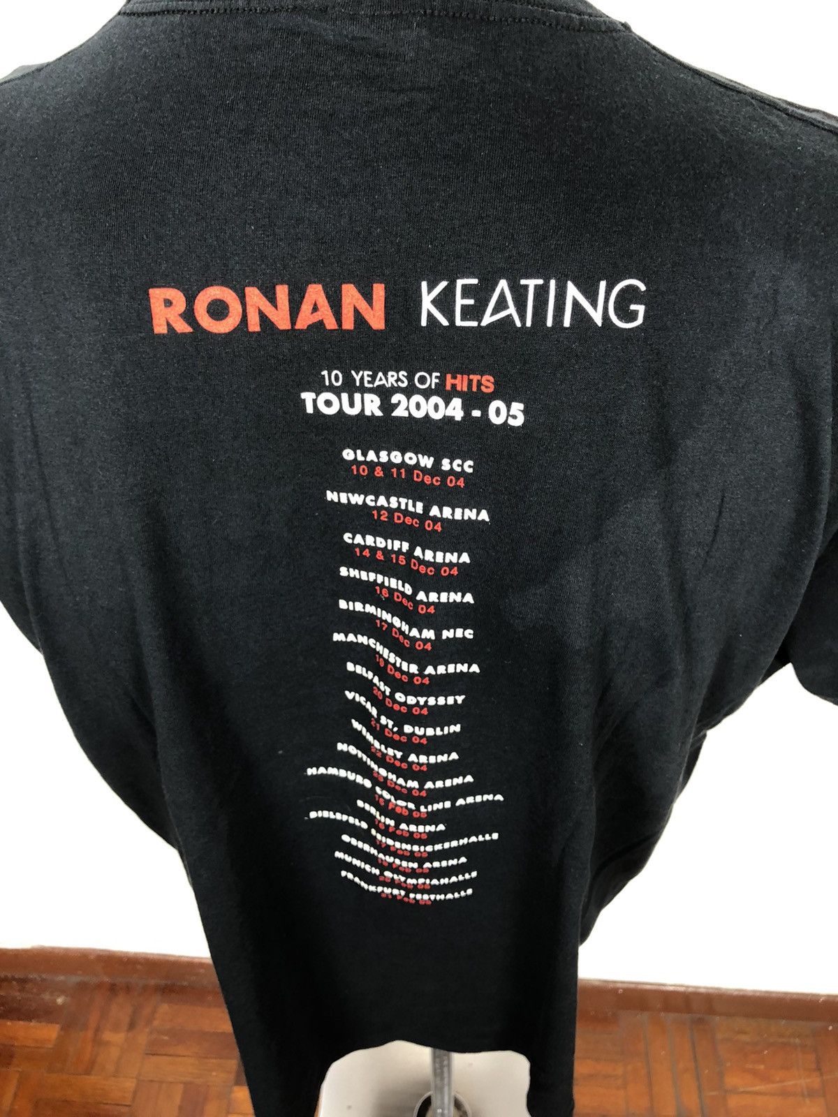 Rap Tees × Vintage Vintage 00s 2004-05 Ronan Keating 10 Years Of Hits Tour Size US XL / EU 56 / 4 - 3 Thumbnail