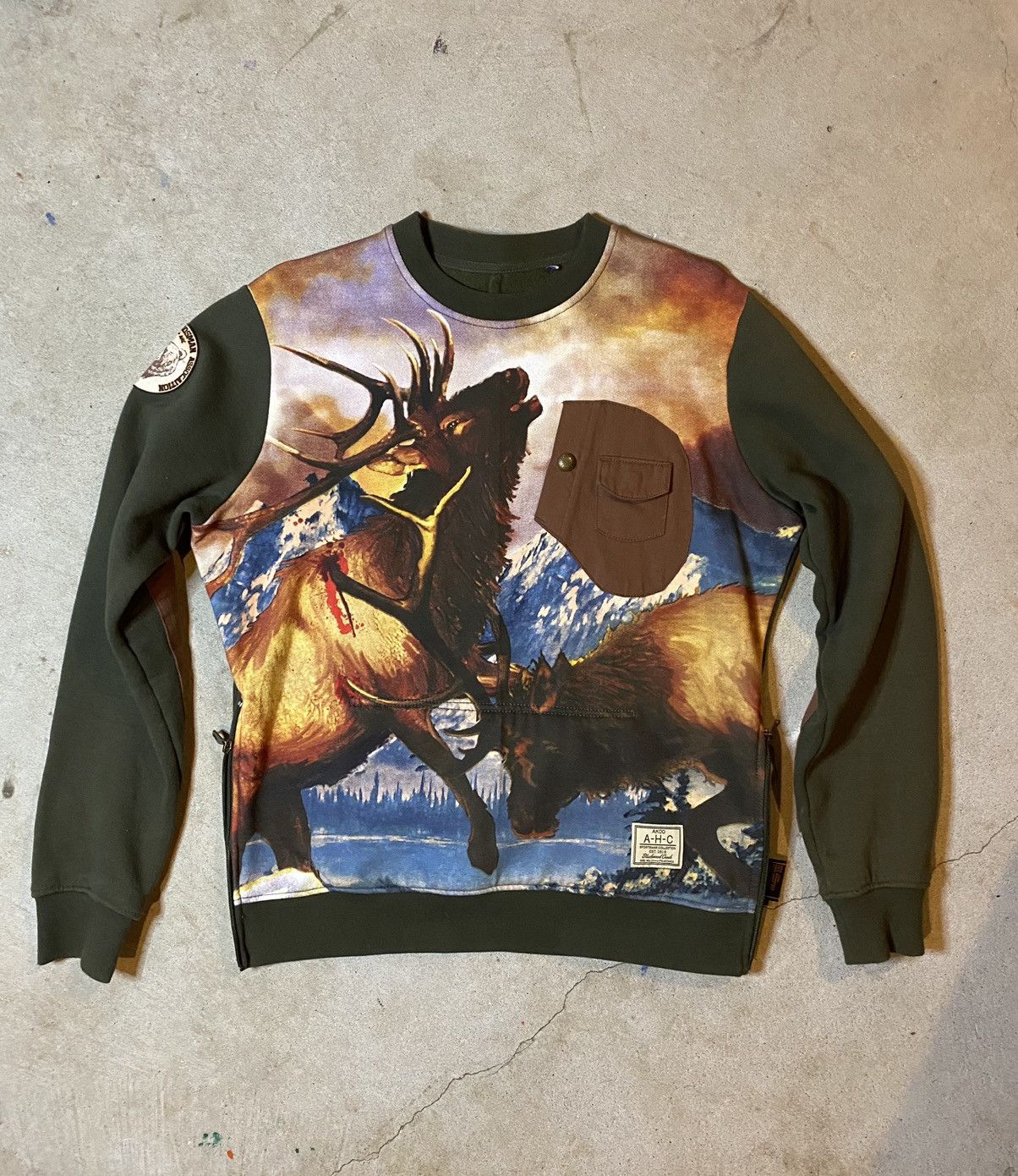 AKOO Hunters Crewneck Size US M / EU 48-50 / 2 - 1 Thumbnail