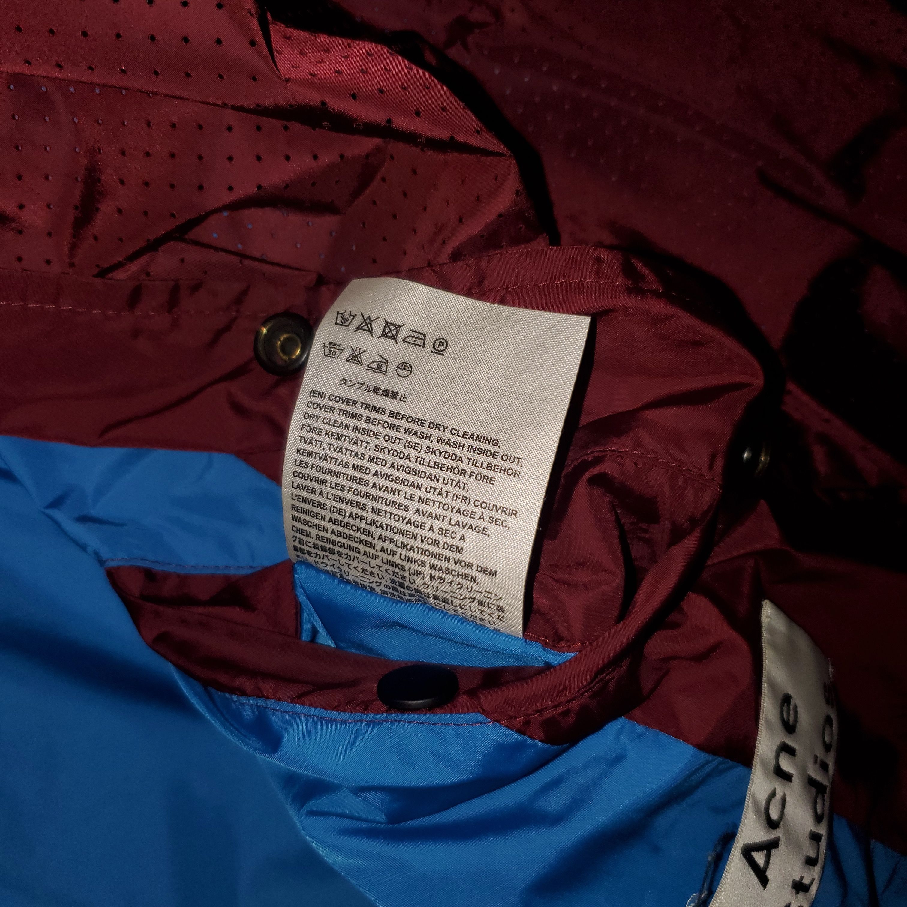 Acne Studios Acne Studio Tony Laser Coach Jacket Size US M / EU 48-50 / 2 - 8 Thumbnail