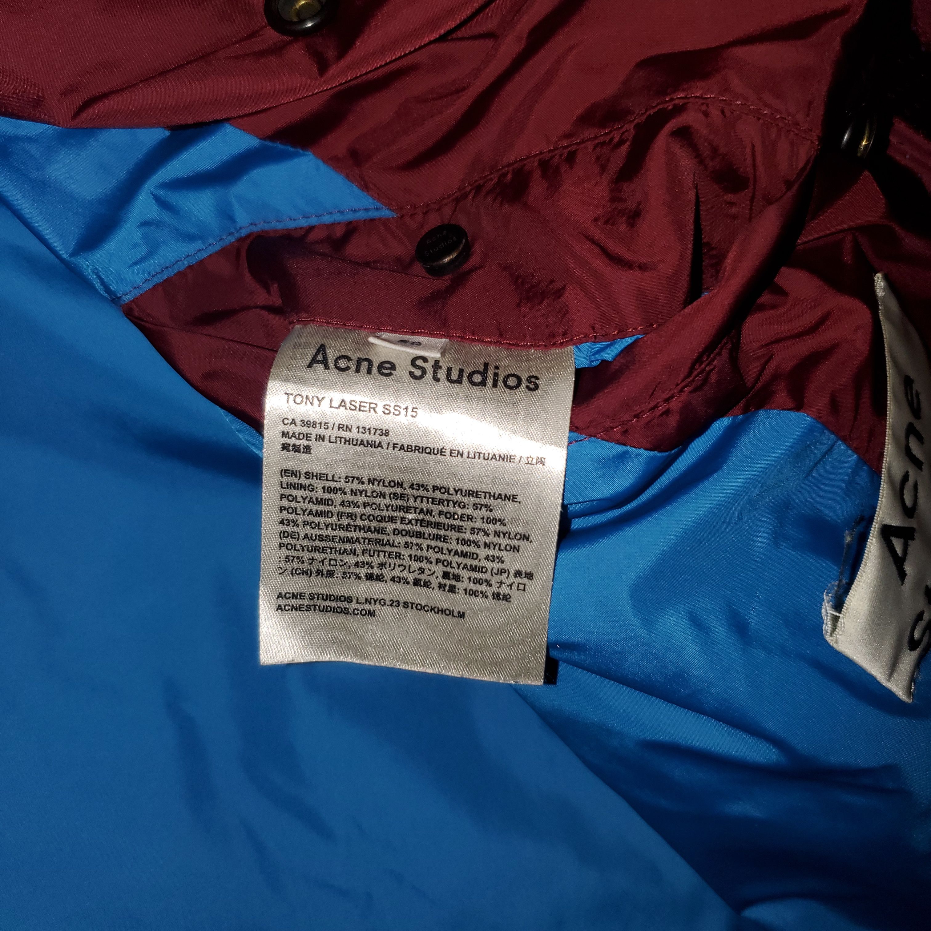 Acne Studios Acne Studio Tony Laser Coach Jacket Size US M / EU 48-50 / 2 - 7 Thumbnail