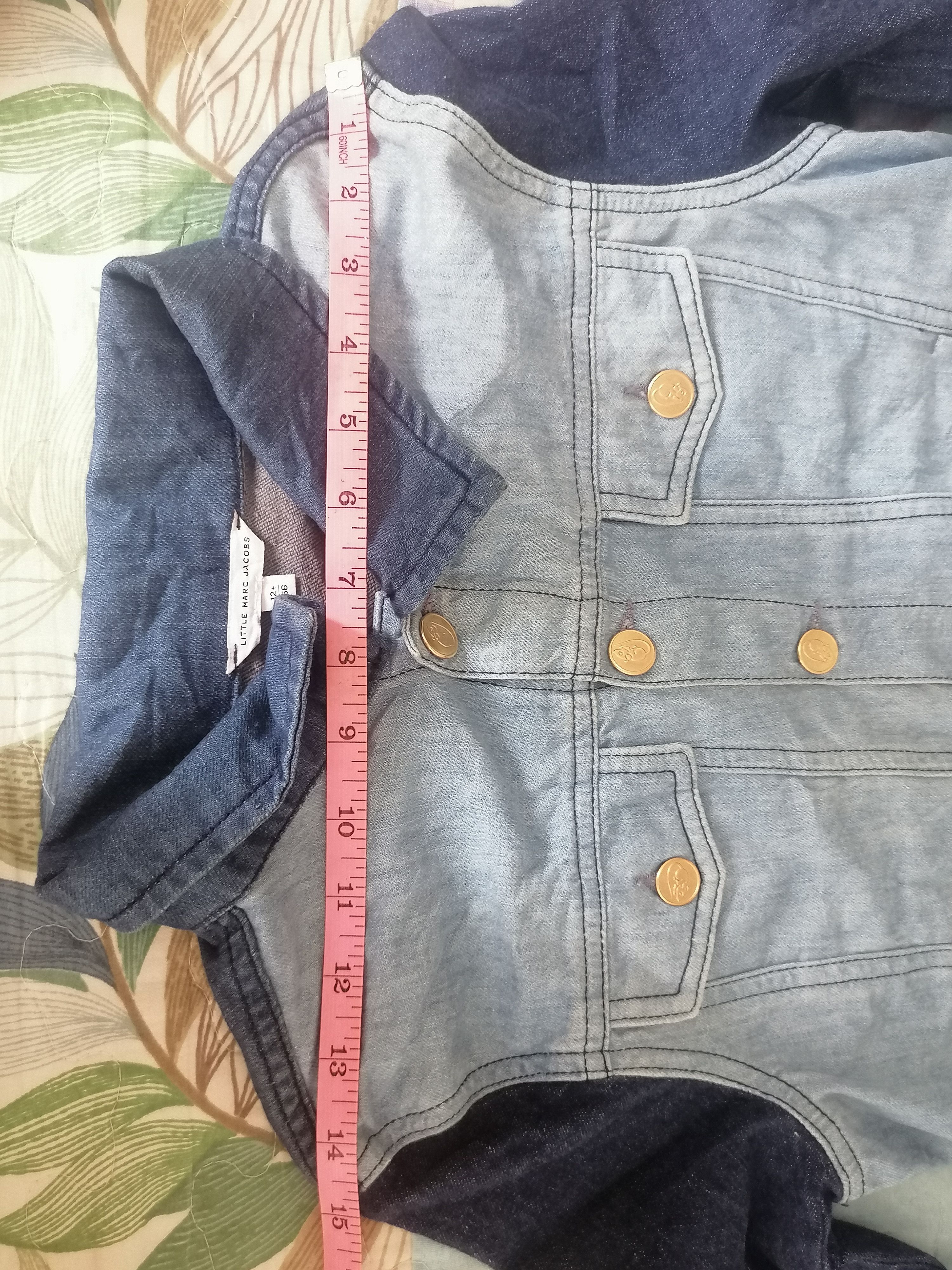Marc Jacobs MARC JACOBS DENIM JACKET BOY Size US XXS / EU 40 - 3 Thumbnail