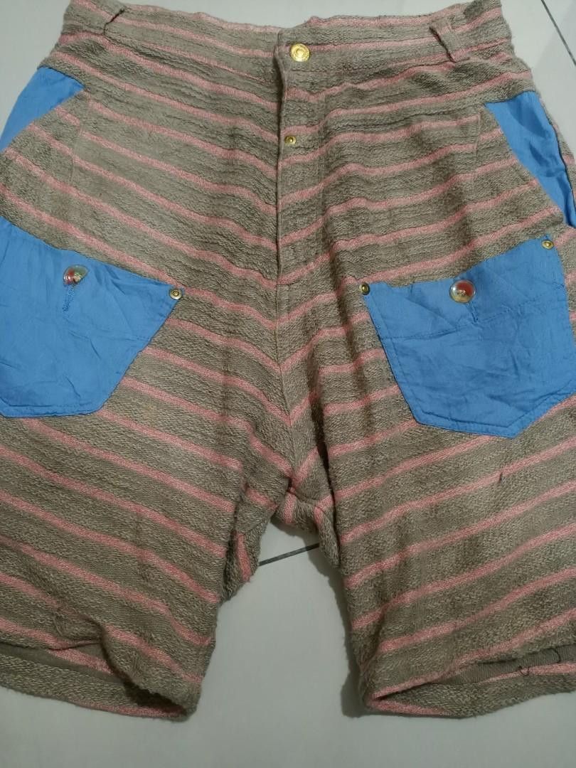 mercibeaucoup Issey Miyake Merci Beaucoup Patch Shorts Japan Size US 30 / EU 46 - 2 Thumbnail