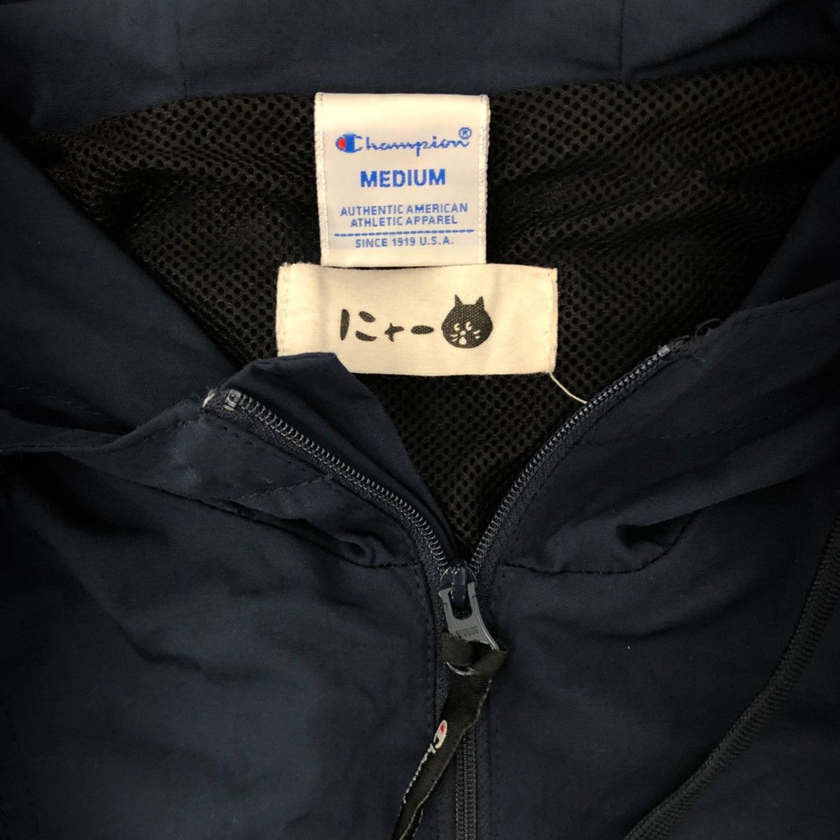 Champion × Issey Miyake Ne-Net Halfzip Anorak Jacket | Grailed