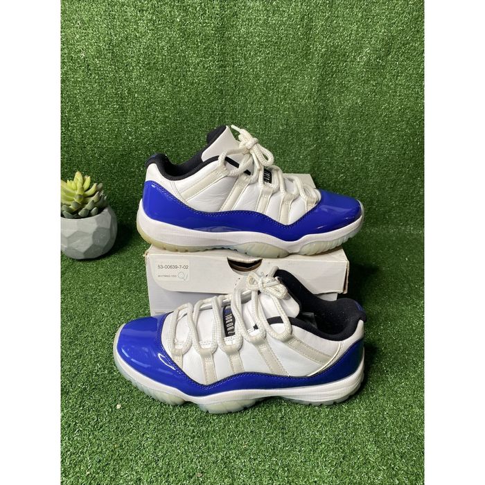 jordan 11 low concord sketch