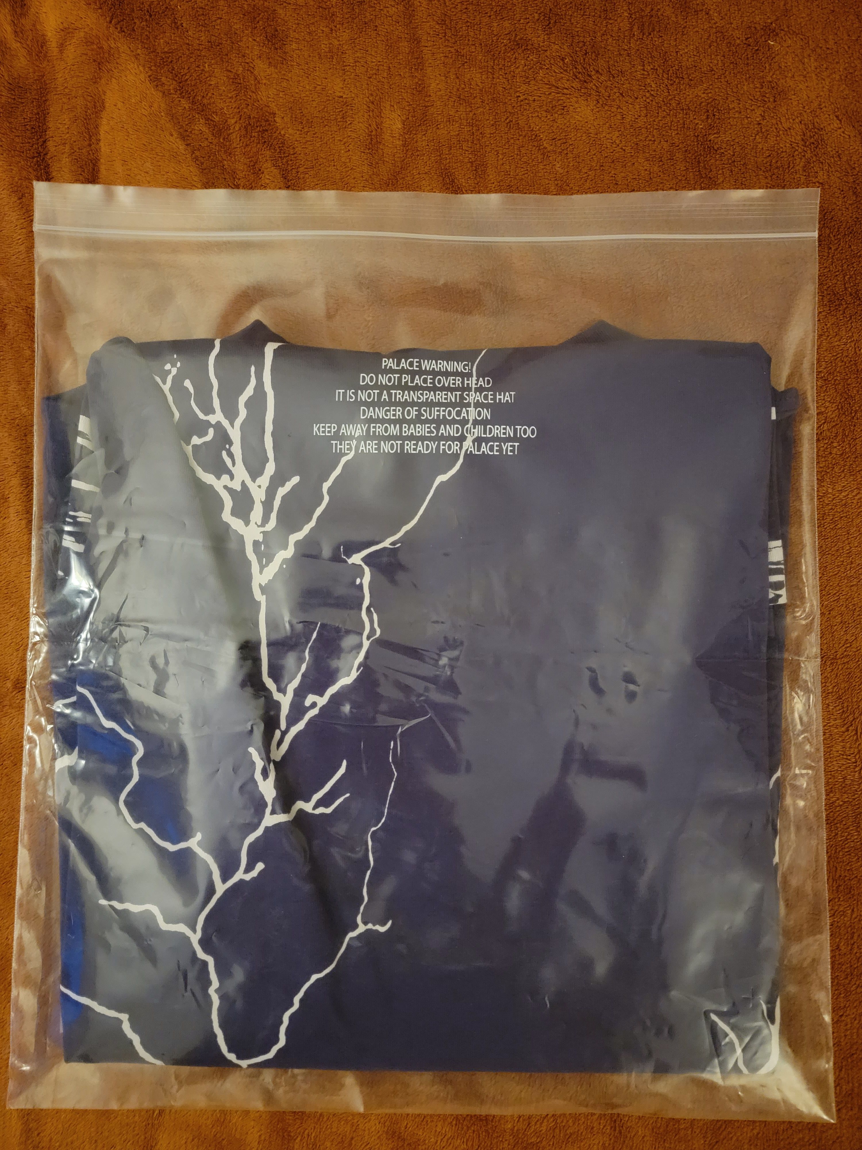 Palace Palace Tri-Strike T-Shirt Purple Size US L / EU 52-54 / 3 - 3 Thumbnail