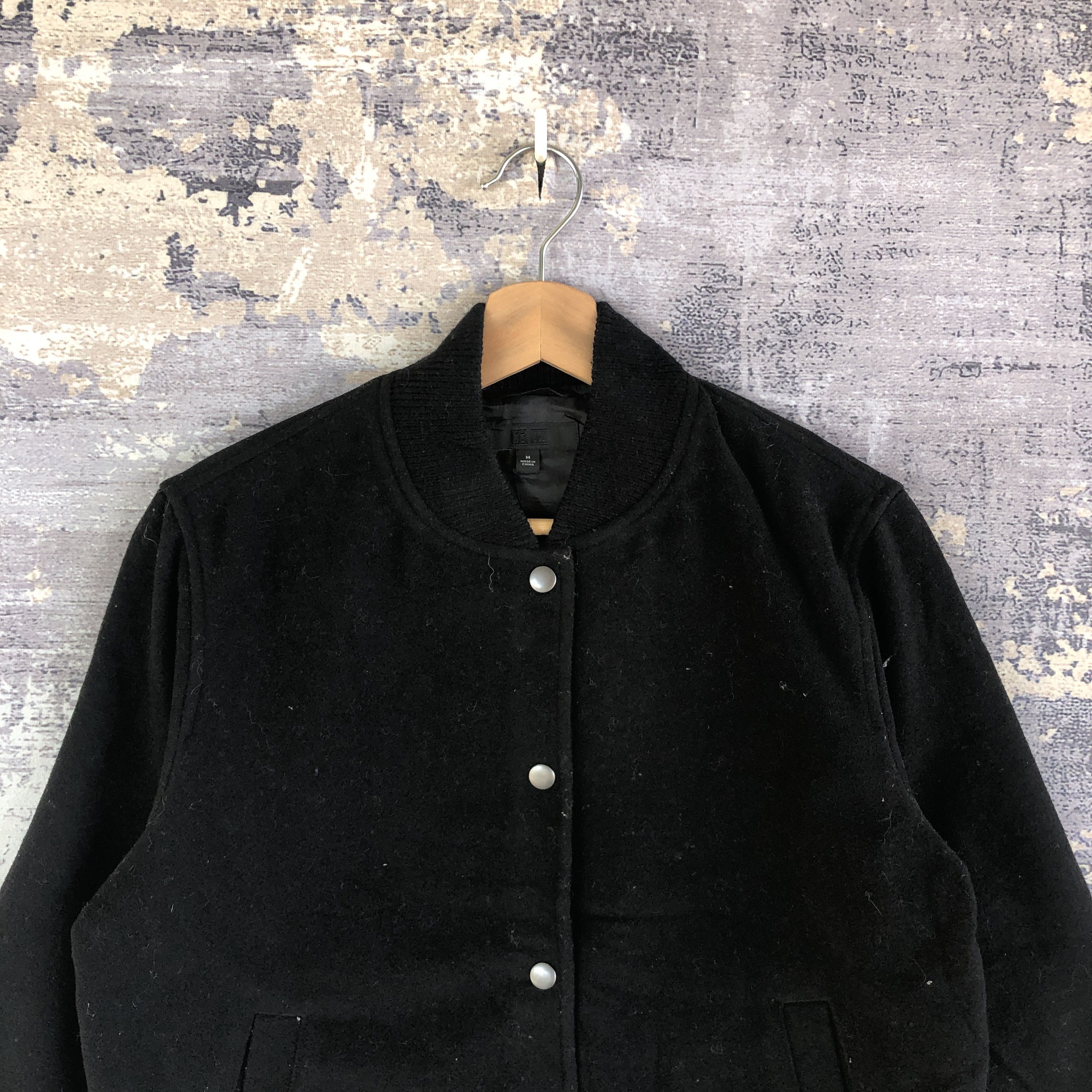 Japanese Brand × Vintage Vintage Japanese Baseball Jacket Japanese Wool Jacket Size US M / EU 48-50 / 2 - 3 Thumbnail