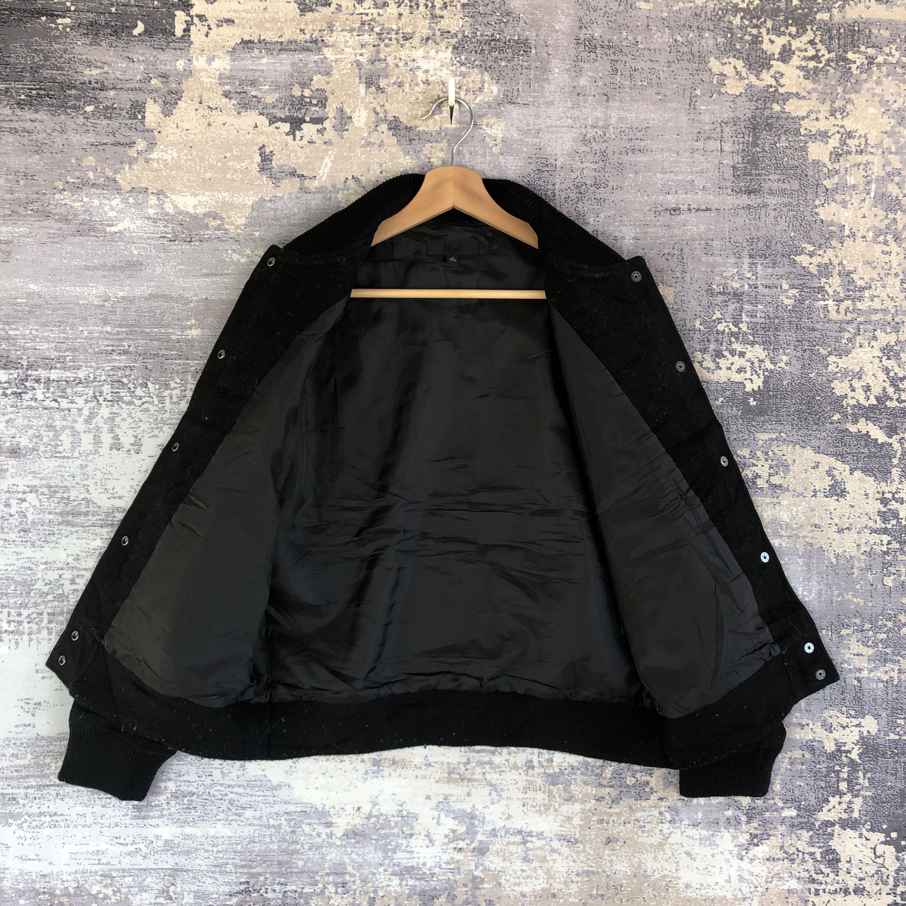 Japanese Brand × Vintage Vintage Japanese Baseball Jacket Japanese Wool Jacket Size US M / EU 48-50 / 2 - 7 Thumbnail