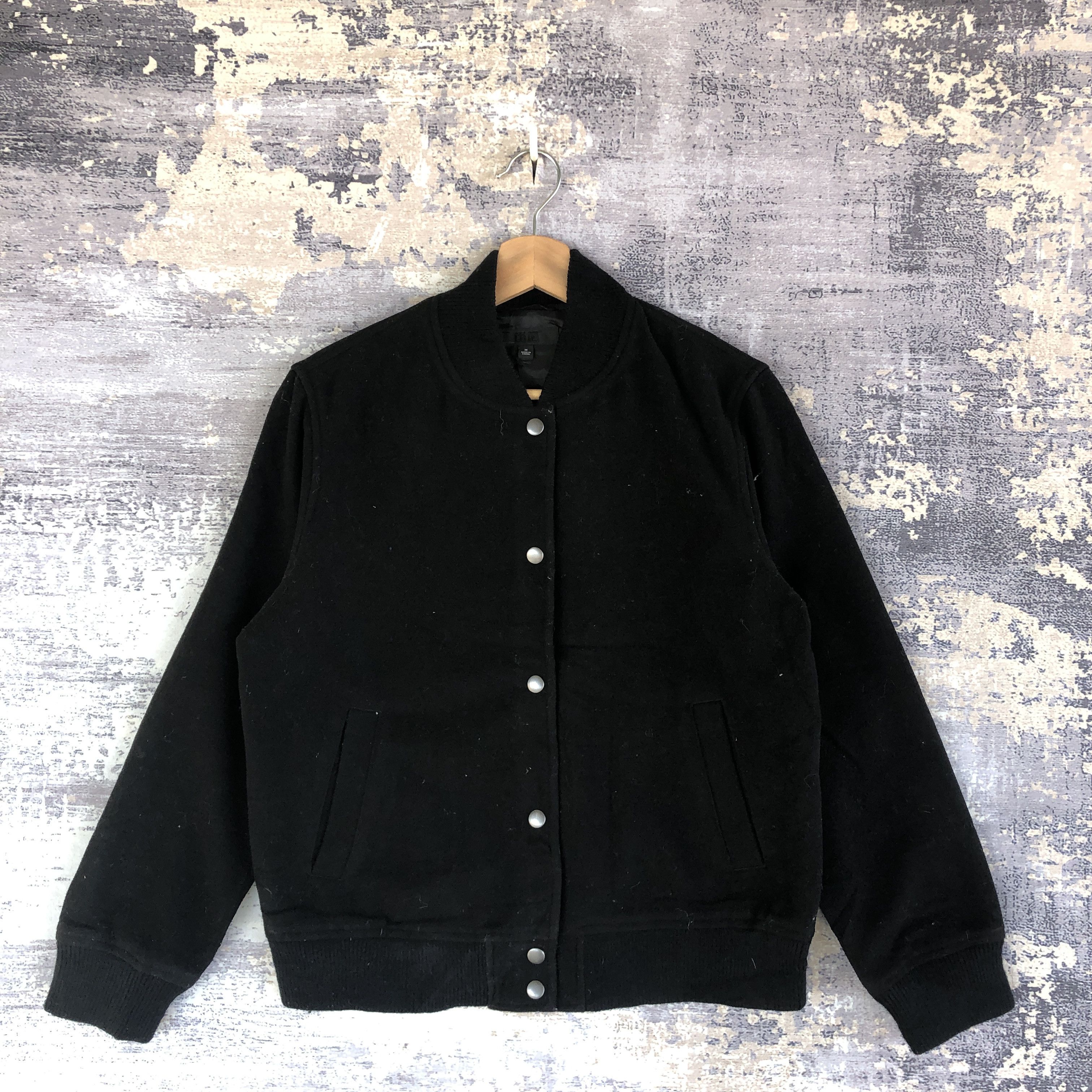 Japanese Brand × Vintage Vintage Japanese Baseball Jacket Japanese Wool Jacket Size US M / EU 48-50 / 2 - 1 Thumbnail