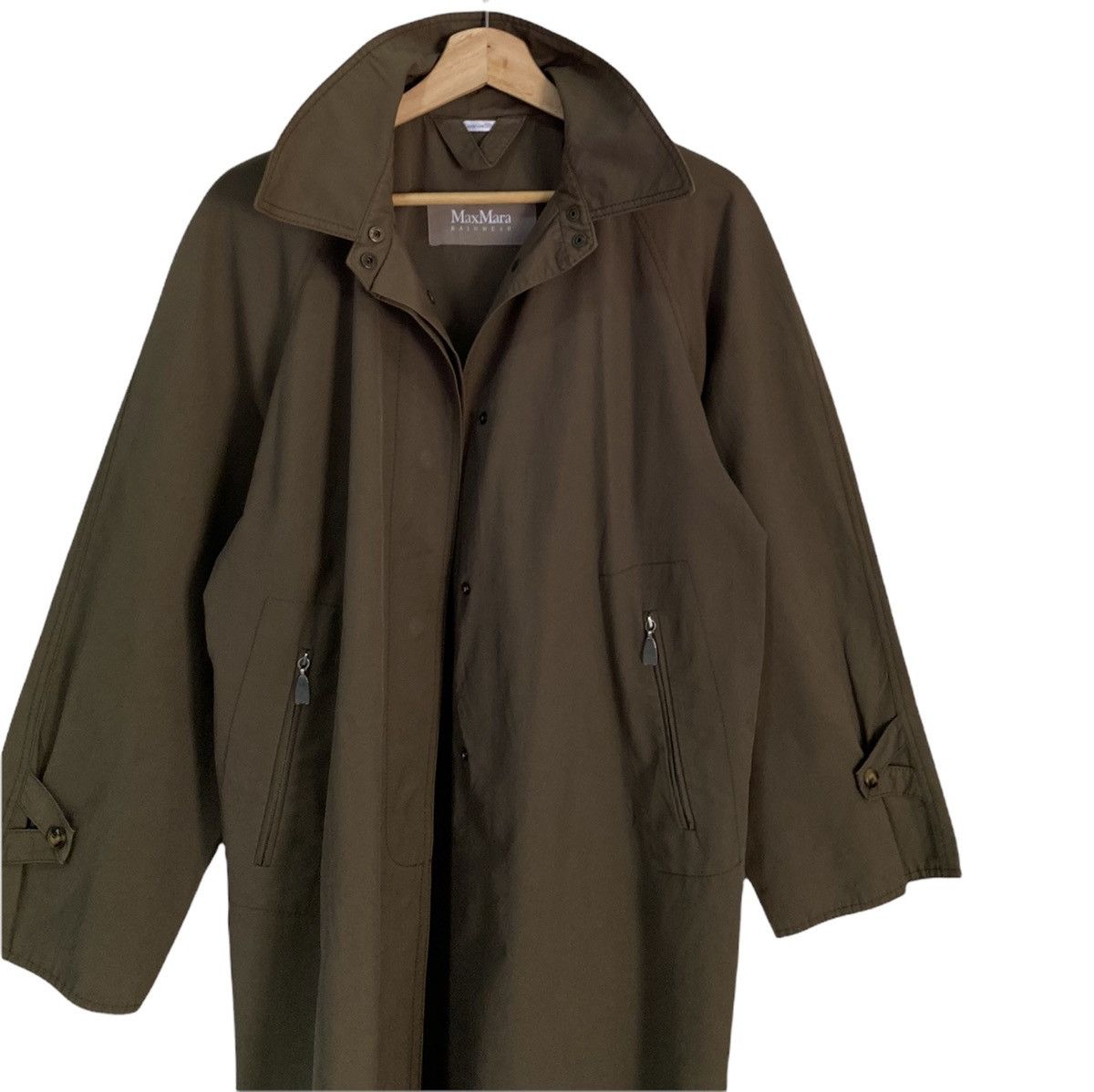 If Six Was Nine 🔥MAX MARA ICONIC NYLON OVERCOAT JACKET Size US M / EU 48-50 / 2 - 5 Thumbnail