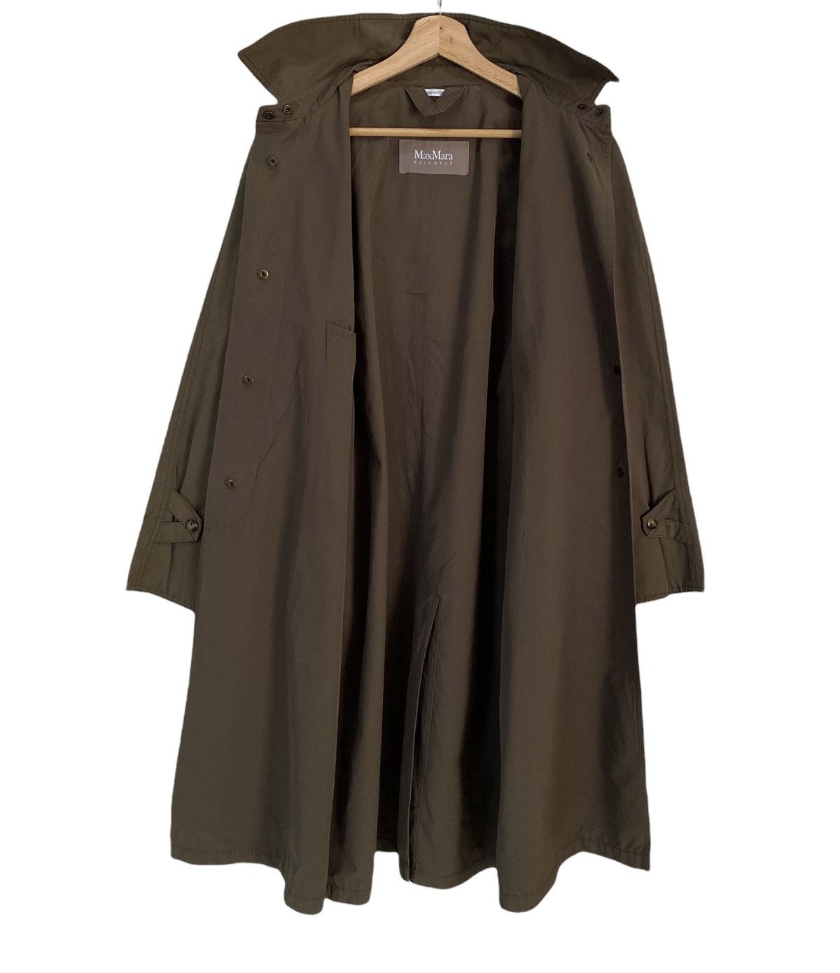 If Six Was Nine 🔥MAX MARA ICONIC NYLON OVERCOAT JACKET Size US M / EU 48-50 / 2 - 2 Thumbnail