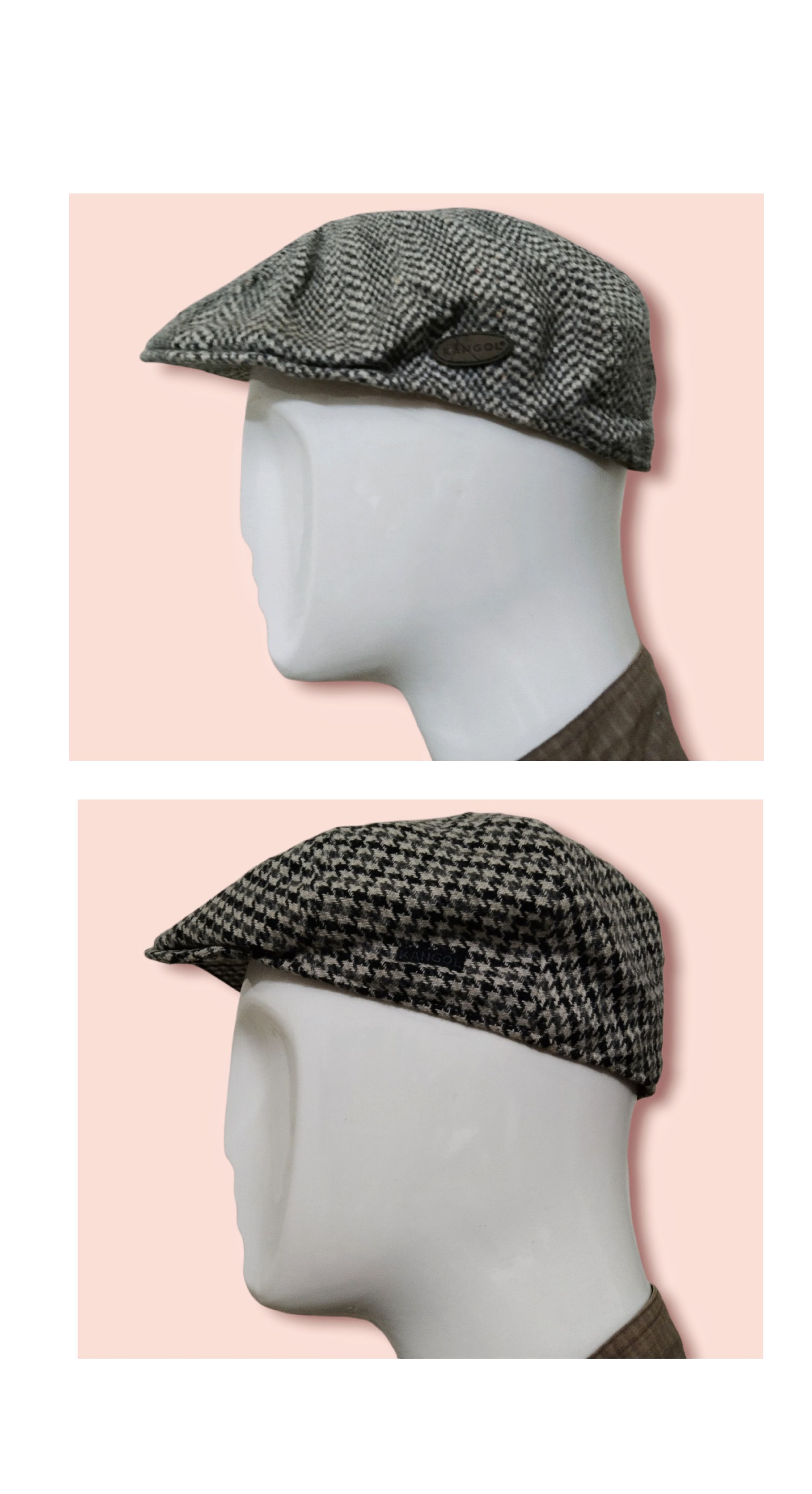 Kangol × Vintage KANGOL BUNDLE 2 PIECES VINTAGE BARETTA Size ONE SIZE - 1 Thumbnail
