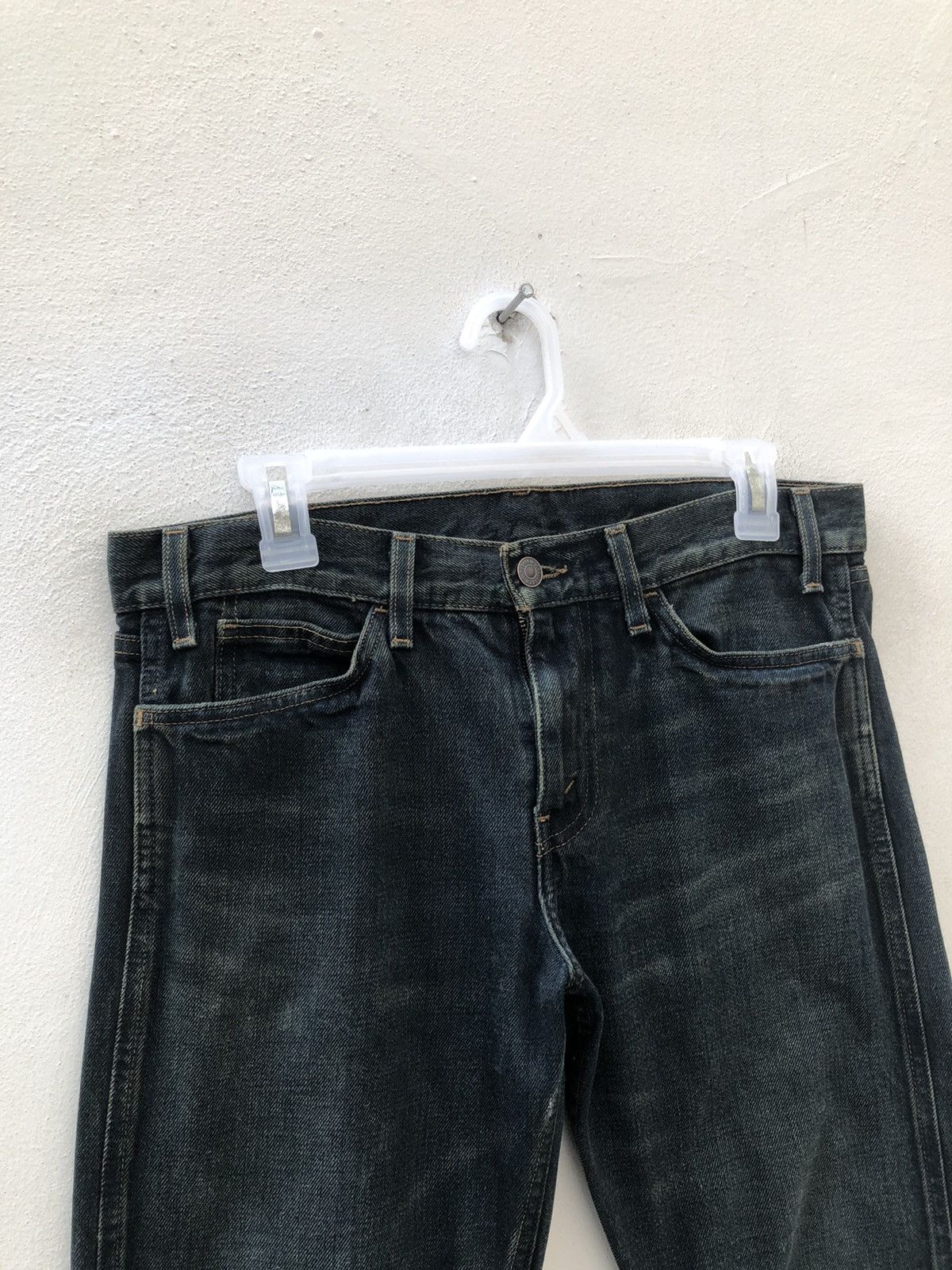 Levi's Vintage Clothing Robert Geller X Levi’s Big E Orange Tab Mud Wash Denim Jeans Size US 30 / EU 46 - 7 Thumbnail