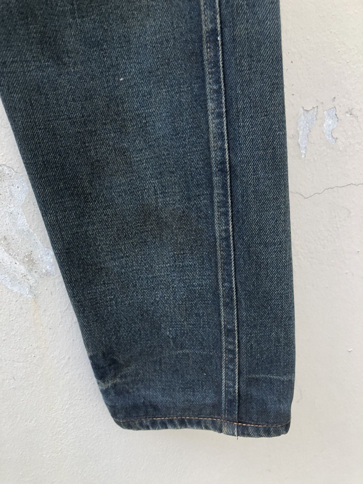 Levi's Vintage Clothing Robert Geller X Levi’s Big E Orange Tab Mud Wash Denim Jeans Size US 30 / EU 46 - 14 Thumbnail
