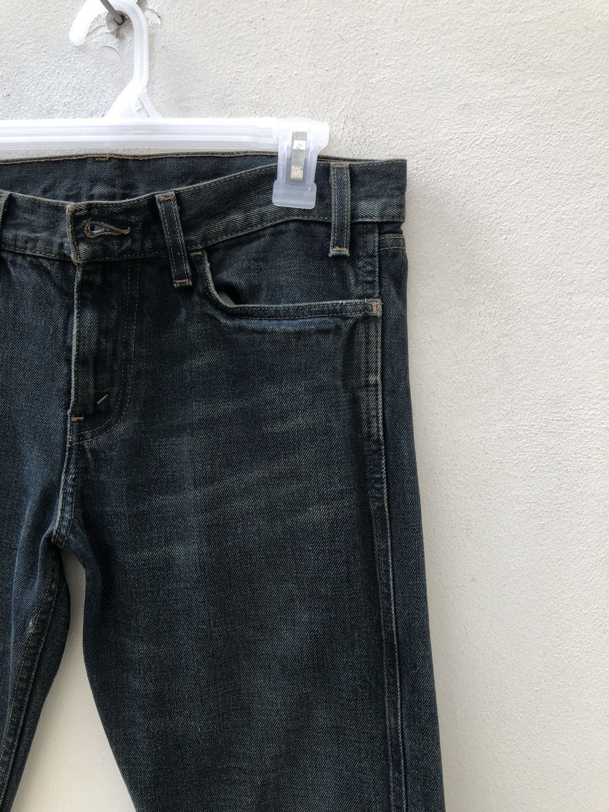 Levi's Vintage Clothing Robert Geller X Levi’s Big E Orange Tab Mud Wash Denim Jeans Size US 30 / EU 46 - 12 Thumbnail
